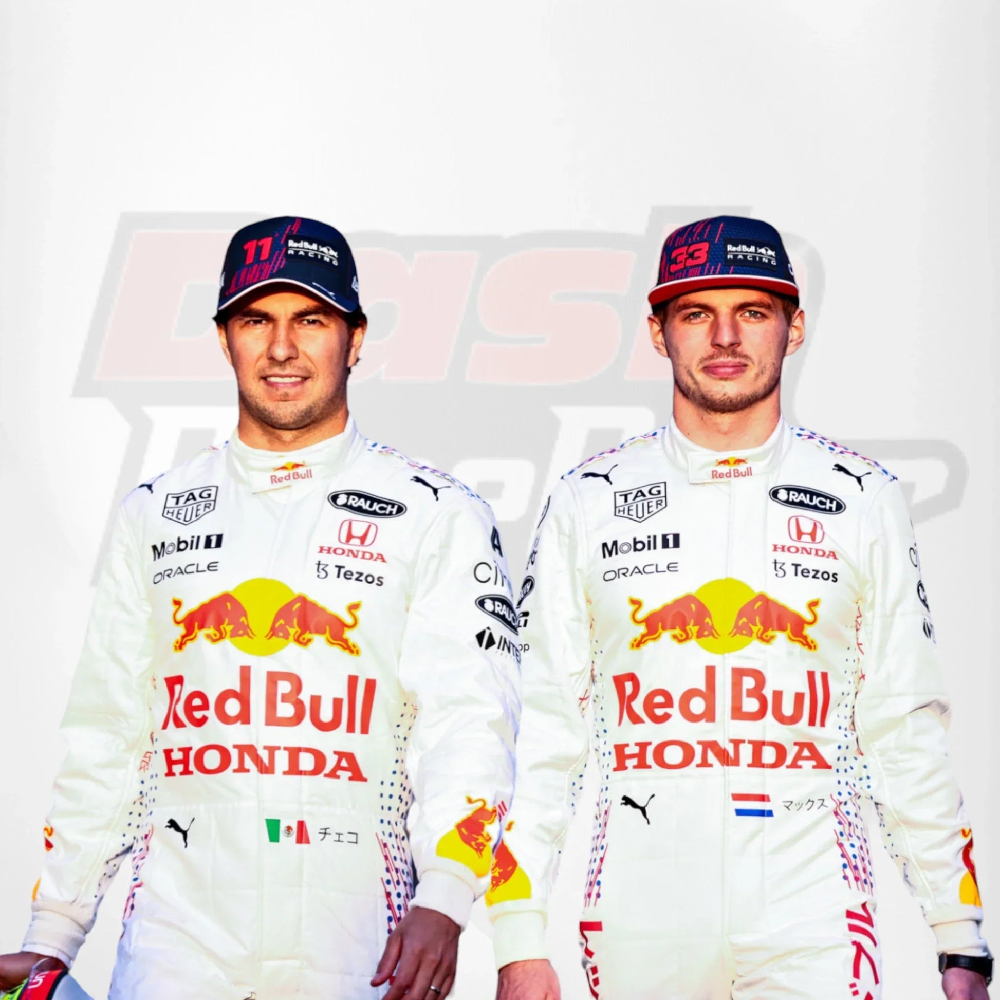 2021 Max Verstappen Sergio Pérez F1 Team Race Suit - Turkish GP - Dash Racegear