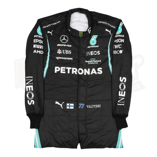 2021 Valtteri Bottas Mercedes-AMG Petronas F1 Team Replica Race Suit - Dash Racegear