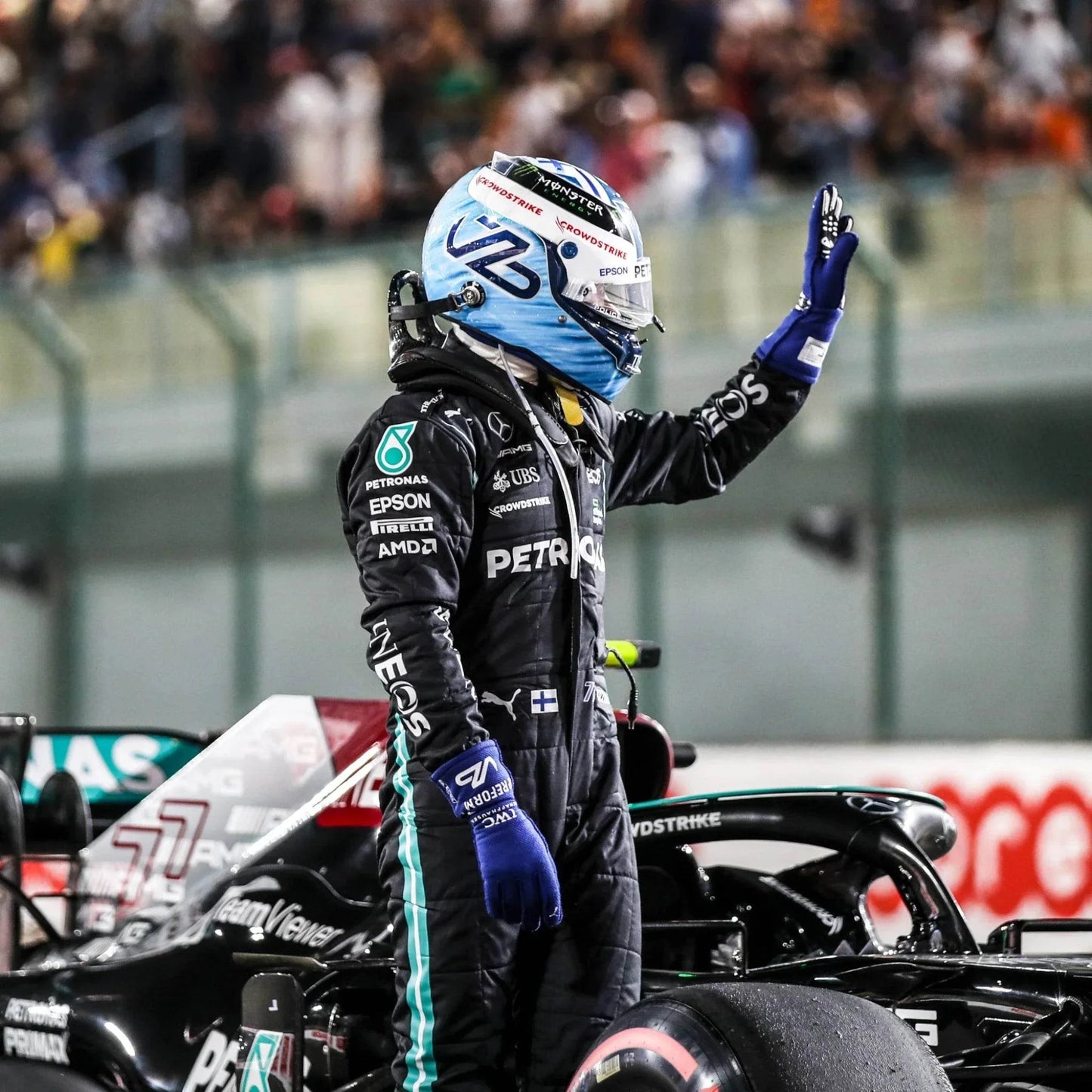 2021 Valtteri Bottas Mercedes-AMG Petronas F1 Team Replica Race Suit - Dash Racegear