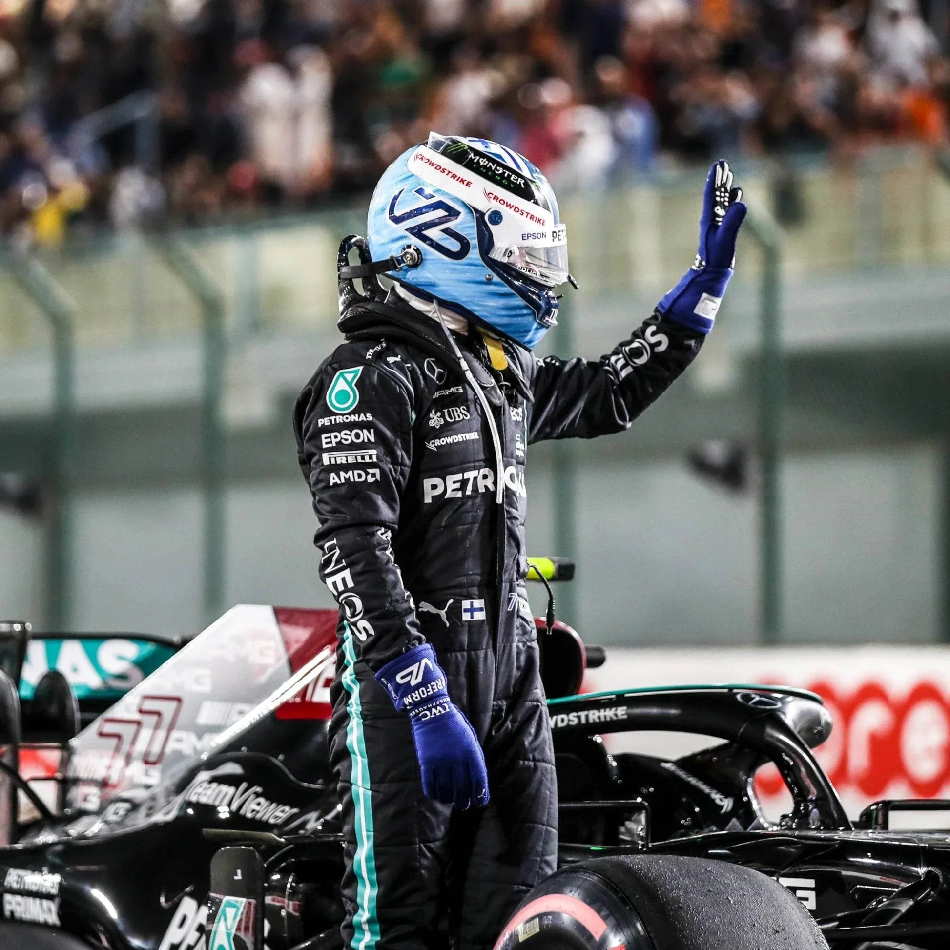 2021 Valtteri Bottas Mercedes-AMG Petronas F1 Team Replica Race Suit - Dash Racegear