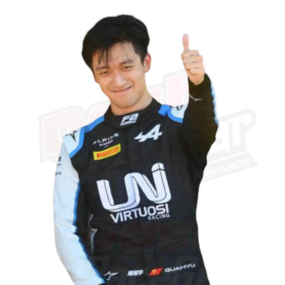 2021 Zhou Guanyu Formula 2 Race Suit - Dash Racegear
