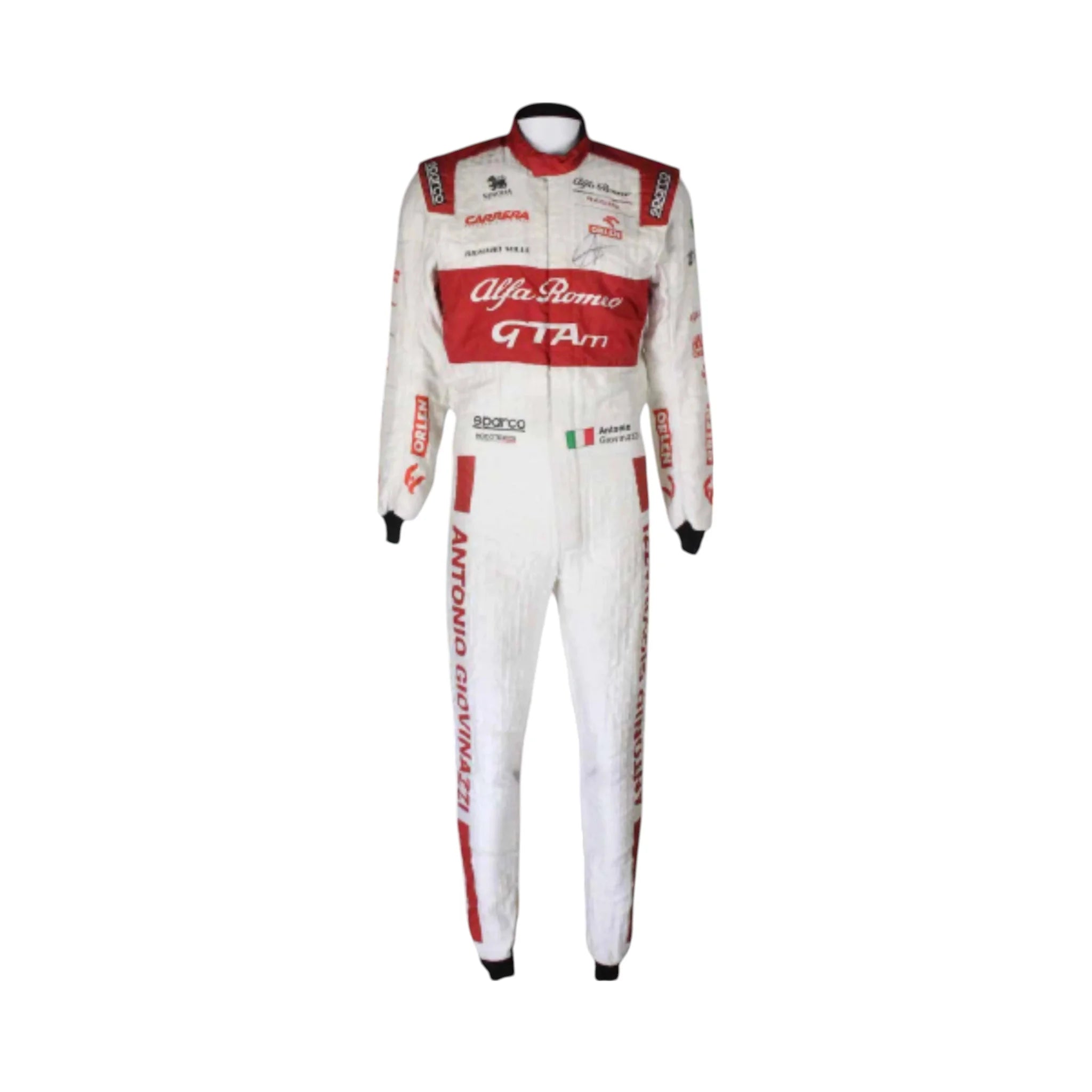 2021 Antonio Giovinazzi Alfa Romeo F1 Team Race Suit - Dash Racegear