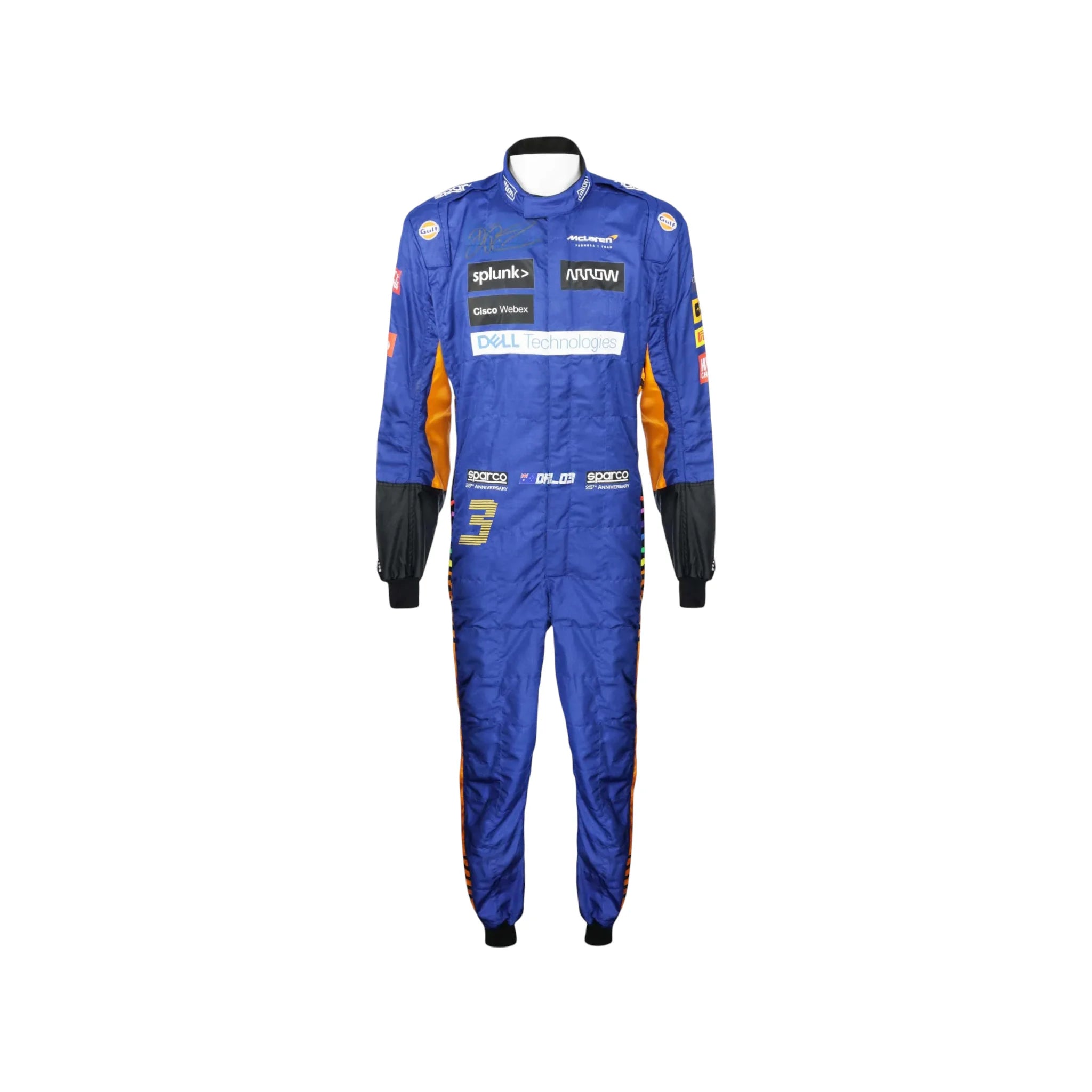 2021 Daniel Ricciardo McLaren F1 Race Suit