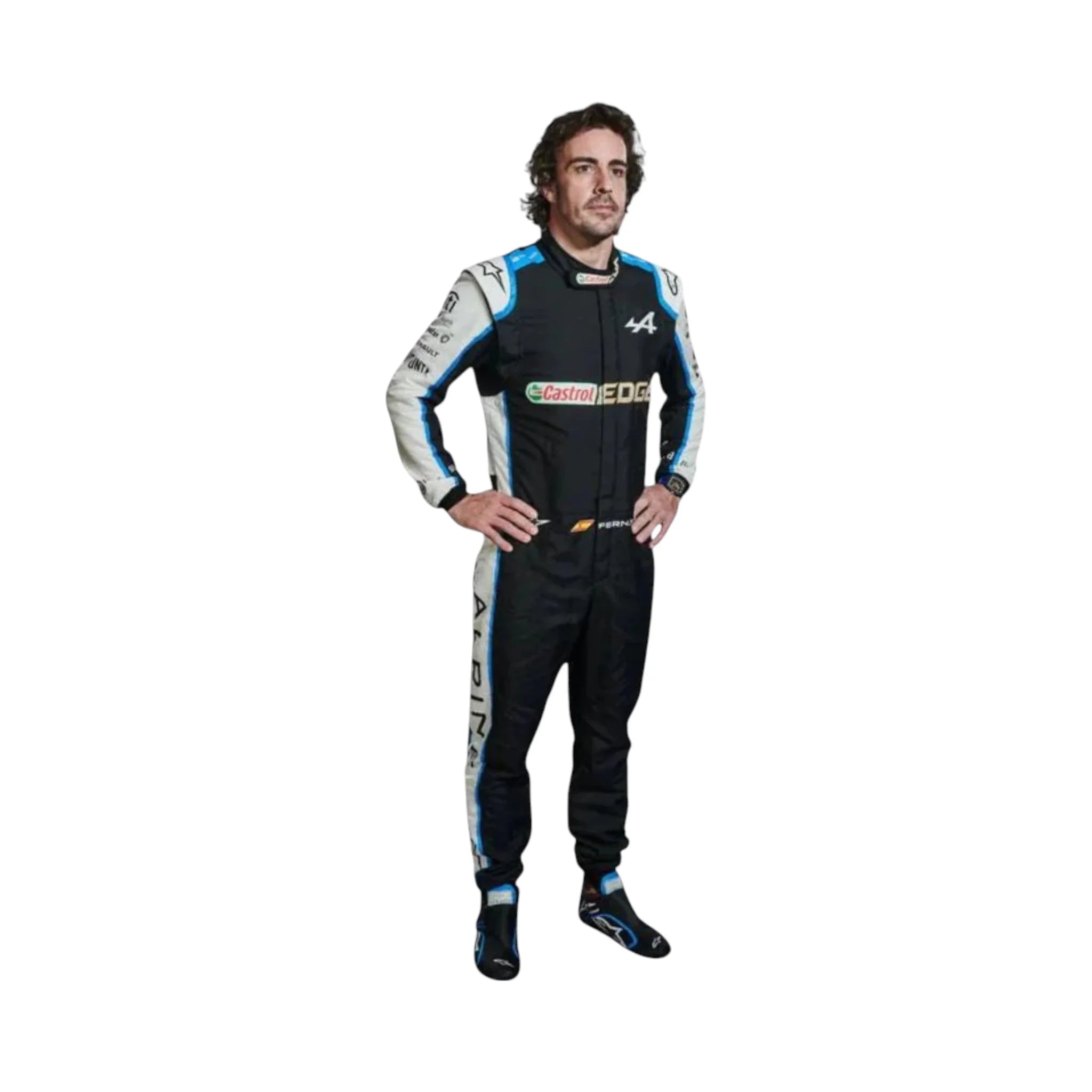 2021 Fernando Alonso BWT Alpine F1 Race Suit - Dash Racegear