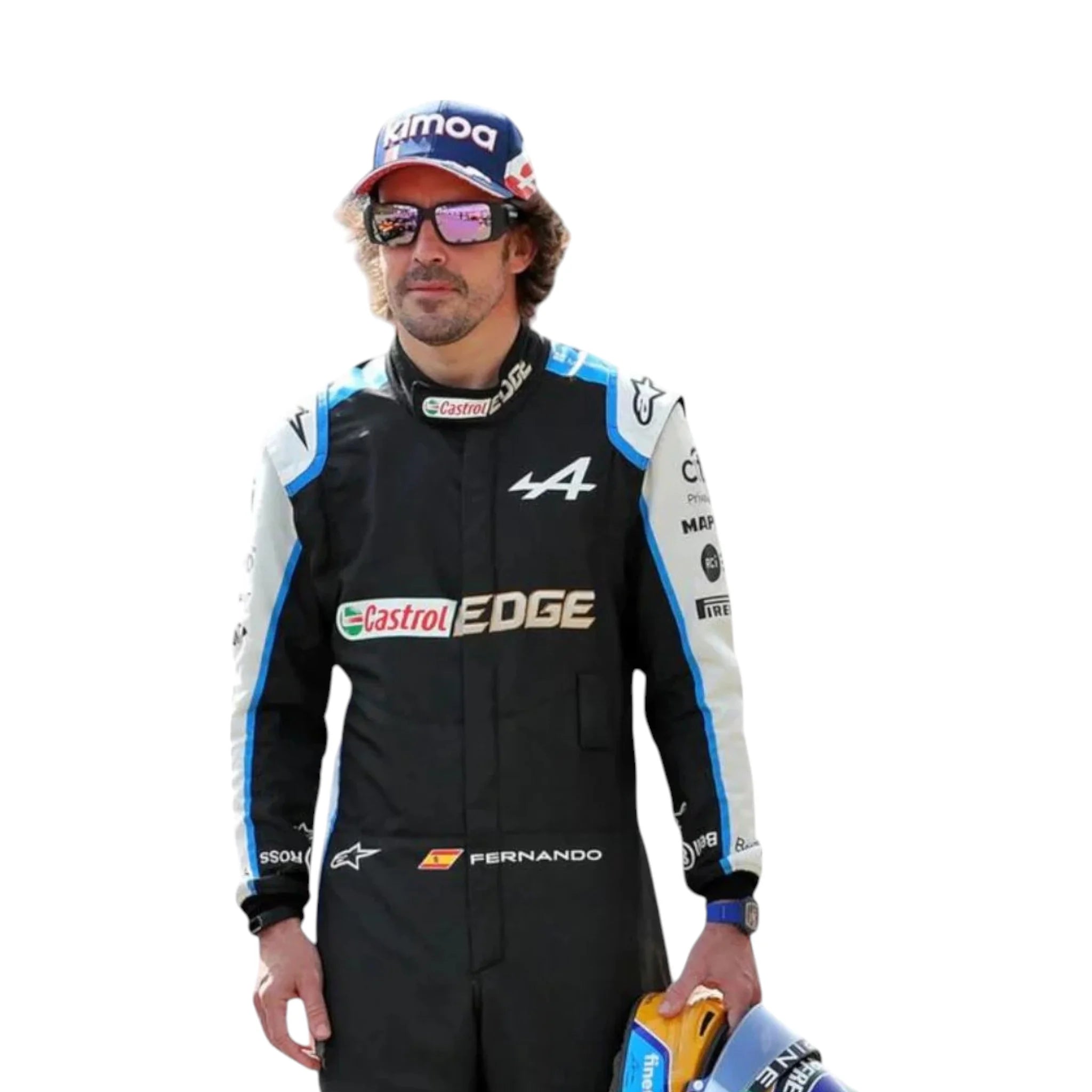 2021 Fernando Alonso BWT Alpine F1 Race Suit - Dash Racegear