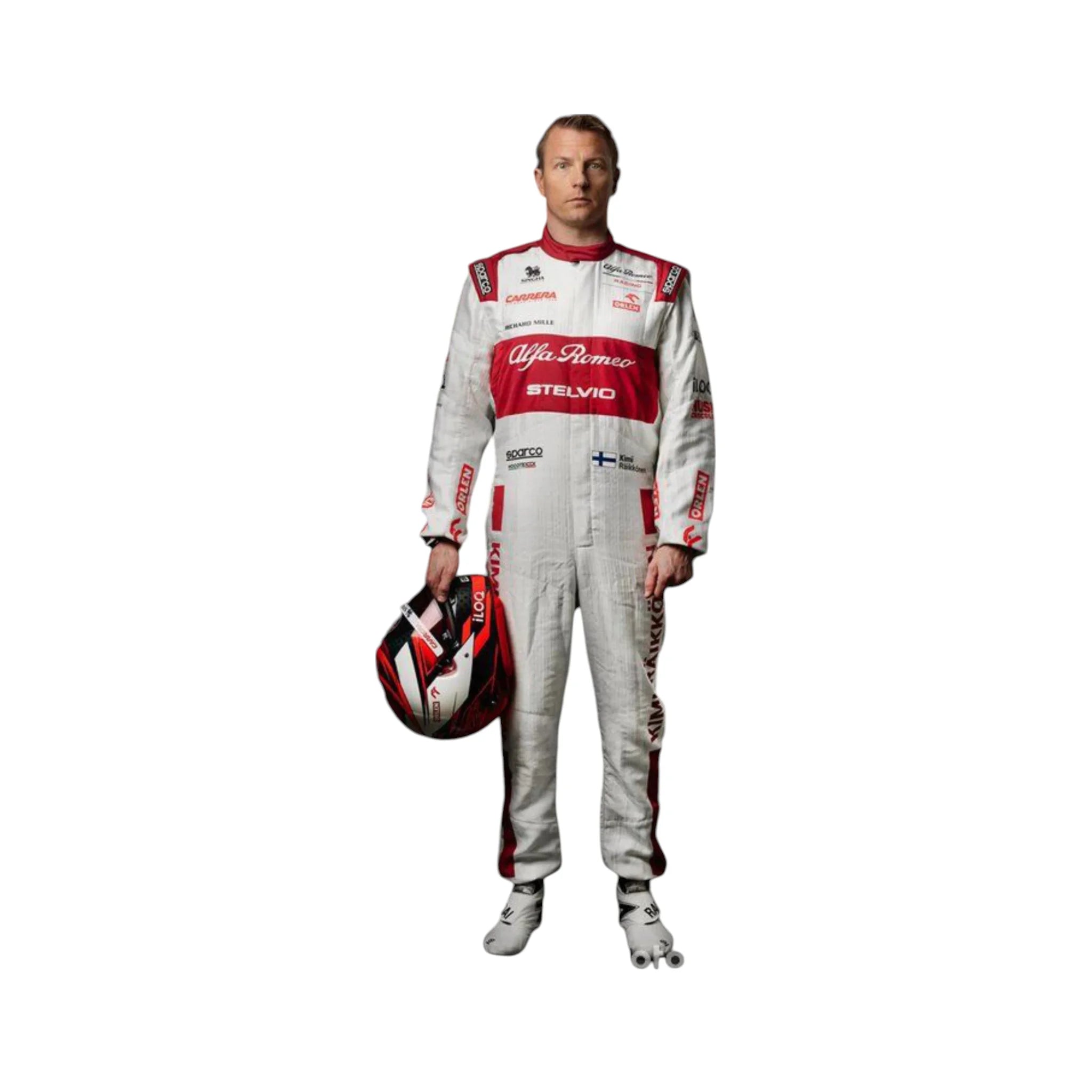 2021 Kimi Raikkonen Alfa Romeo F1 Team Race Suit - Dash Racegear