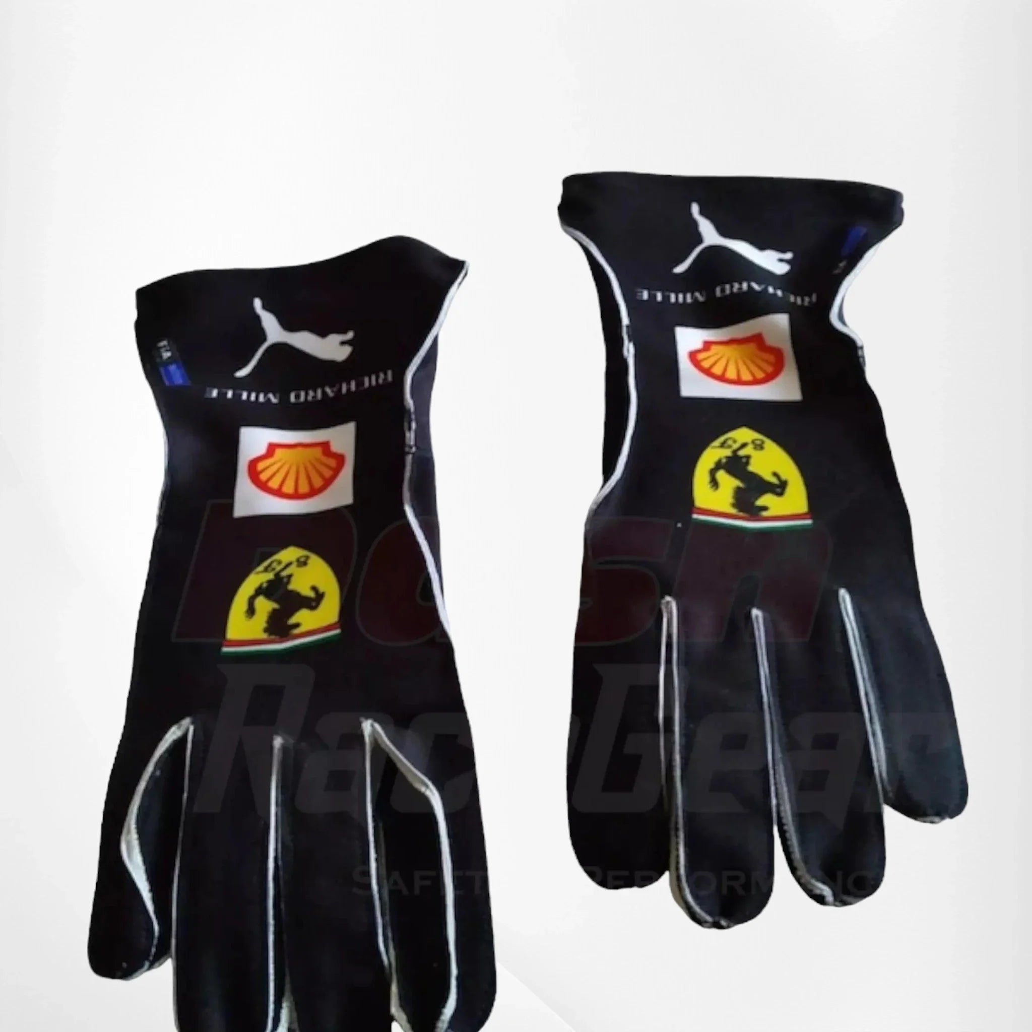 2022 CHARLES LECLERC FERRARI REPLICA F1 GLOVES - Dash Racegear