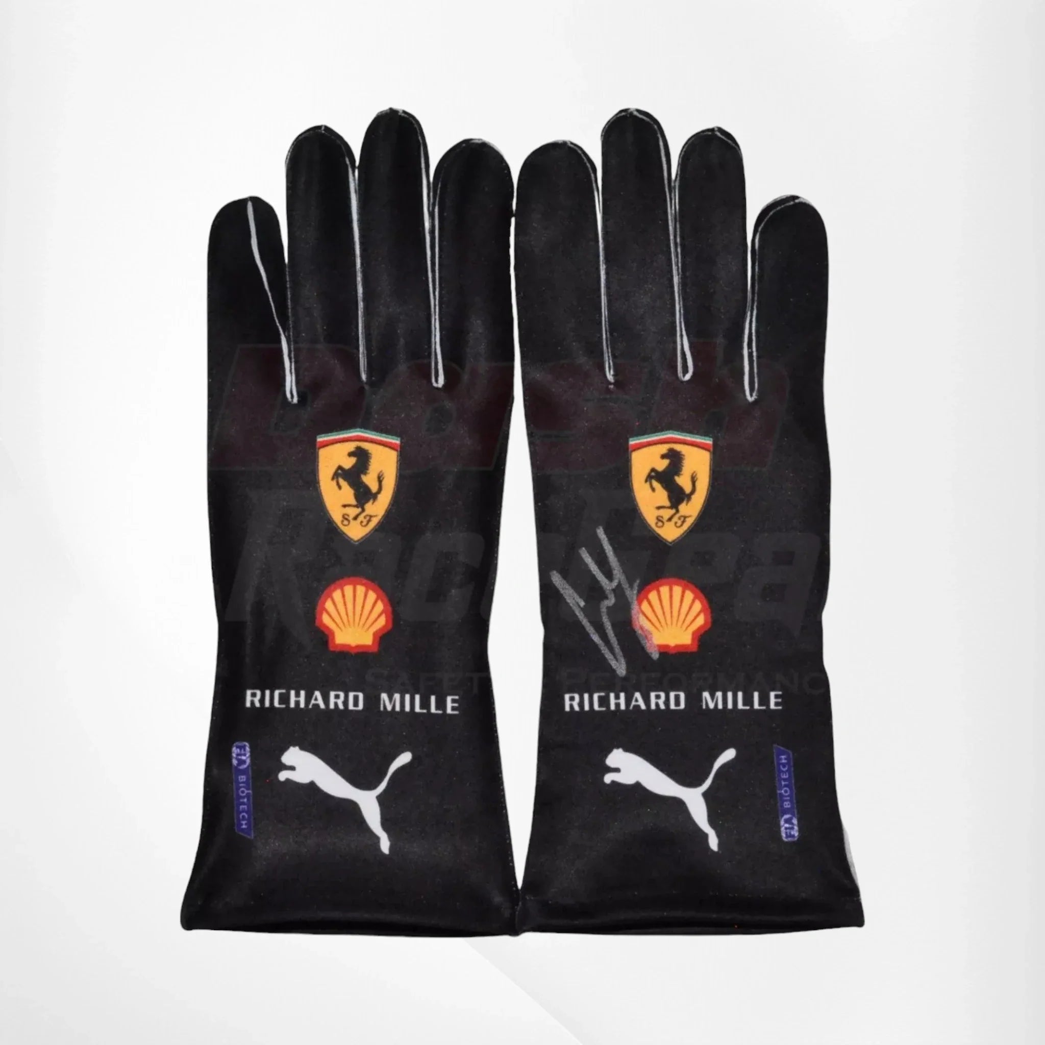 2022 CHARLES LECLERC FERRARI REPLICA F1 GLOVES - Dash Racegear