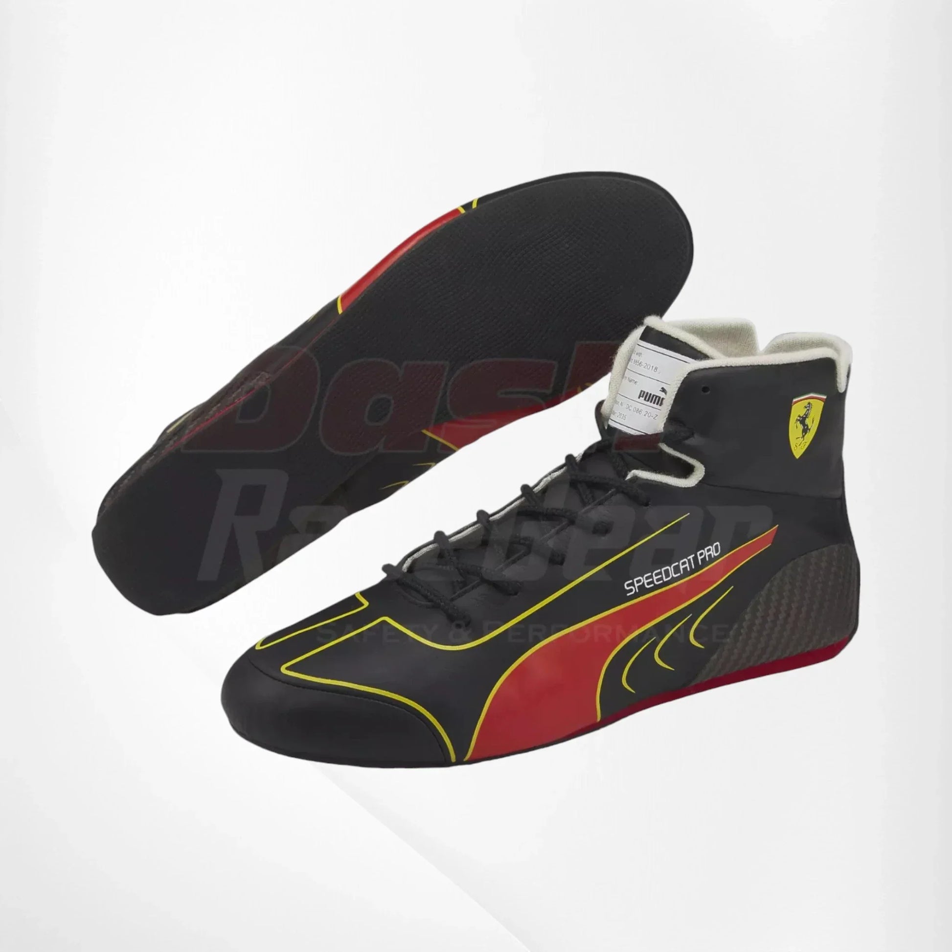 2022 Carlos Sainz Jr Ferrari Scuderia F1 Boots - Dash Racegear