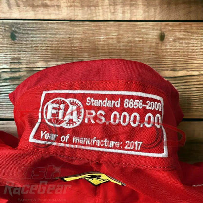 2022 Charles Leclerc Ferrari Embroidered F1 Racing Suit - Dash Racegear