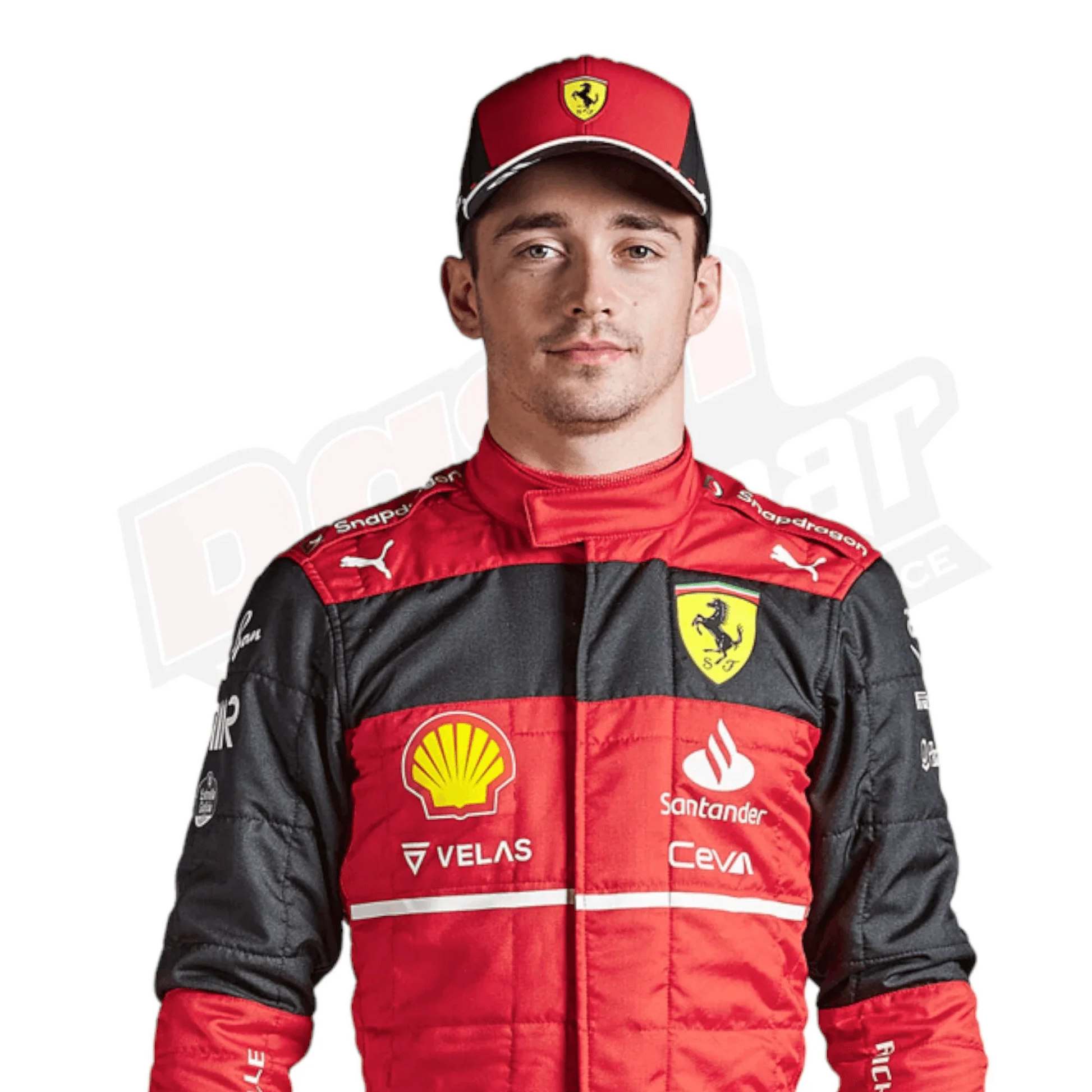 New Charles Leclerc 2022 Race Suit - Dash Racegear