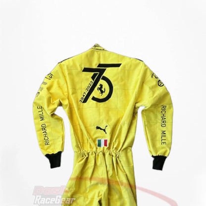 2022 Charles Leclerc Ferrari F1 Embroidered Racing Suit - MONZA GP - Dash Racegear