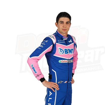 2022 ESTEBAN OCON BWT F1 RACE SUIT KIDS - Dash Racegear