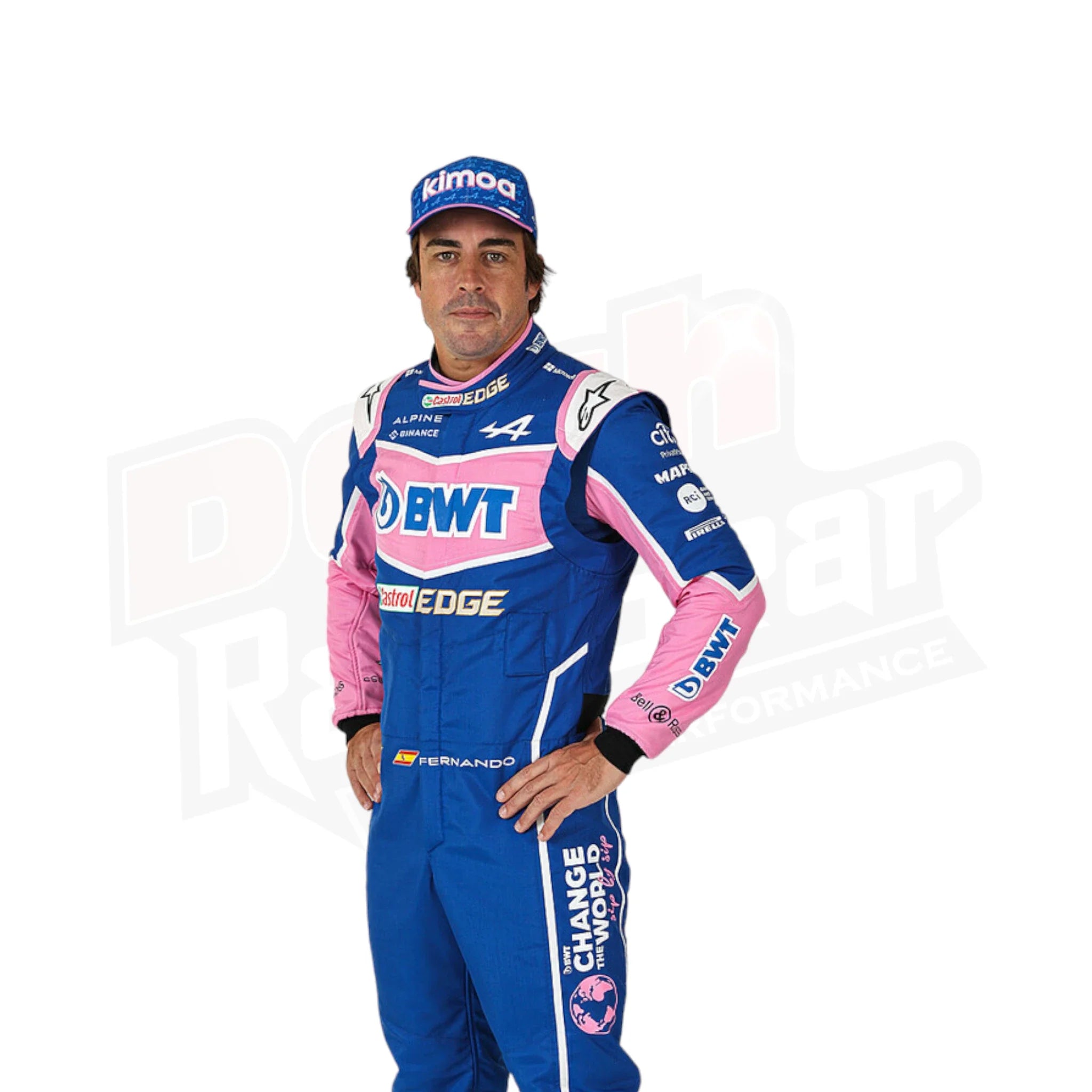 2022 FERNANDO ALONSO ALPHINE F1 RACE SUIT KIDS - Dash Racegear