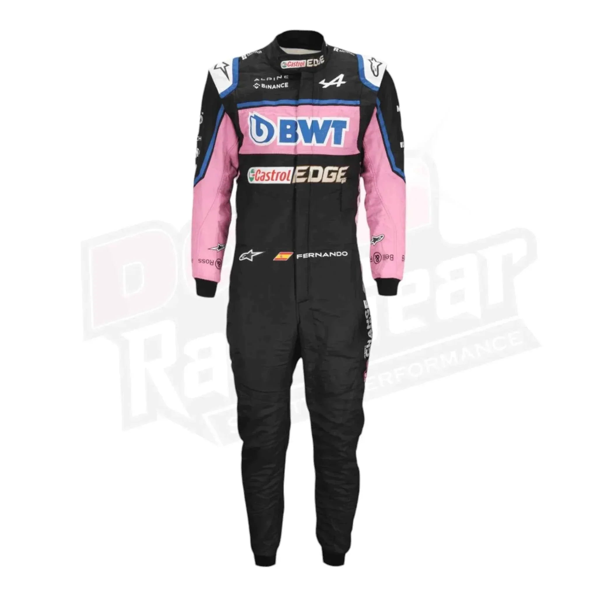 2022 FERNANDO ALONSO BWT F1 RACE SUIT KIDS - ITALIAN GP