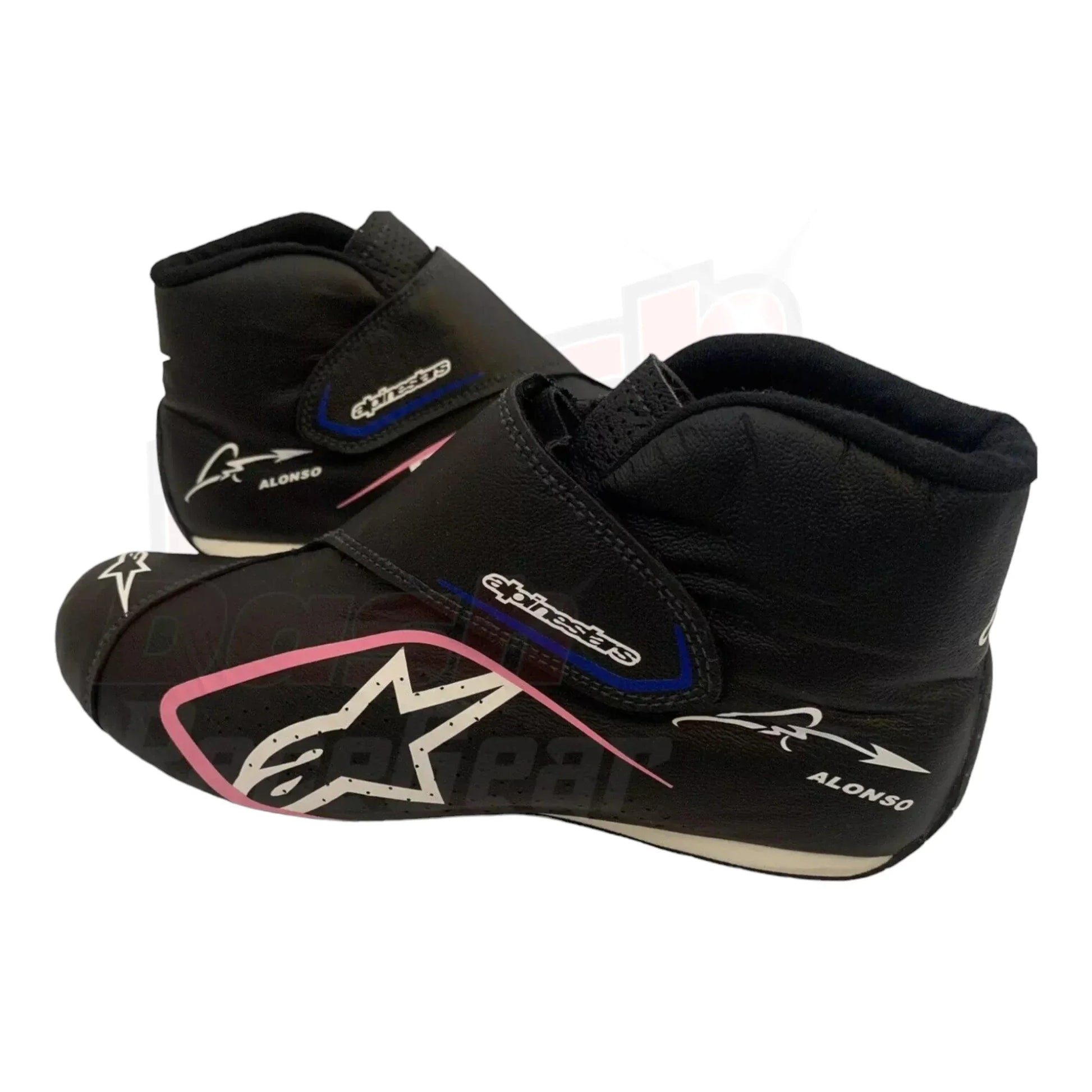 2022 Fernando Alonso BWT Alpine F1 Team Race Boots - Dash Racegear