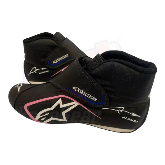 2022 Fernando Alonso BWT Alpine F1 Team Race Boots - Dash Racegear