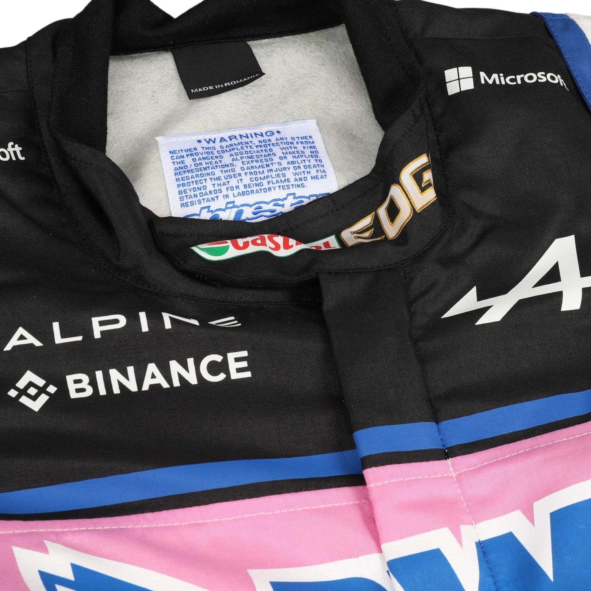 2022 Fernando Alonso BWT Alpine F1 Team Replica Race Suit - Dash Racegear
