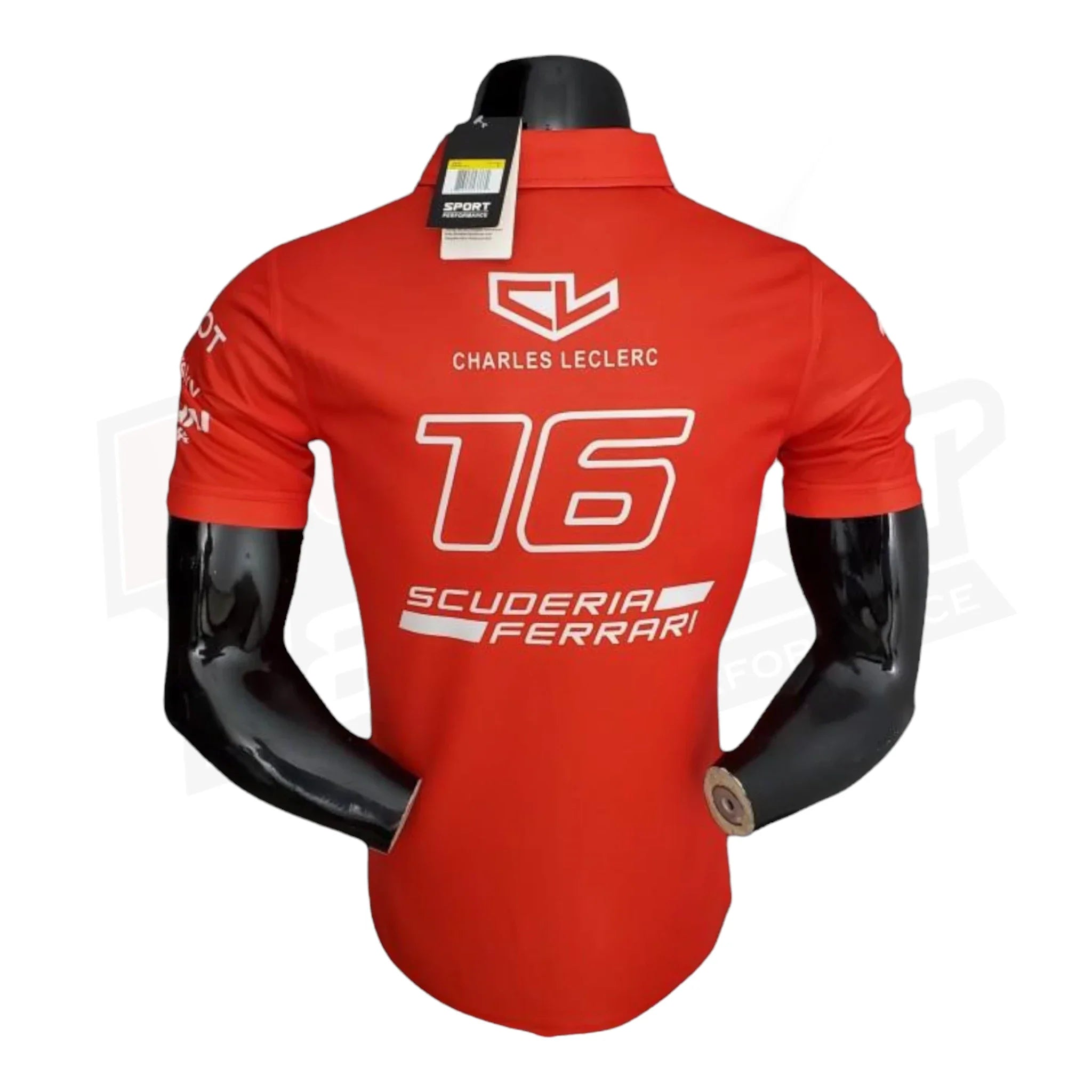 2022 Ferrari Charles Leclerc F1 Polo Shirt - Dash Racegear