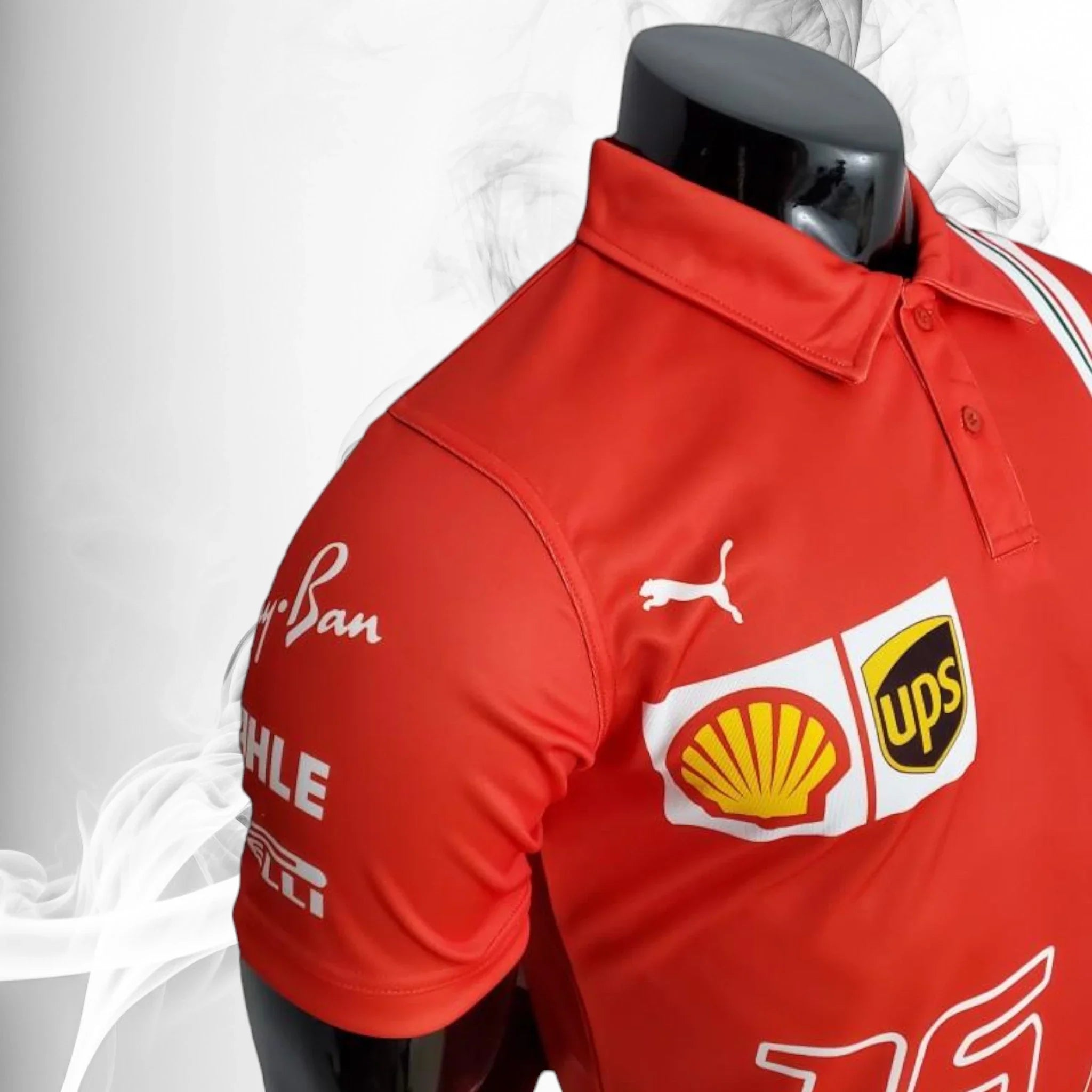 2022 Ferrari Charles Leclerc F1 Polo Shirt - Dash Racegear