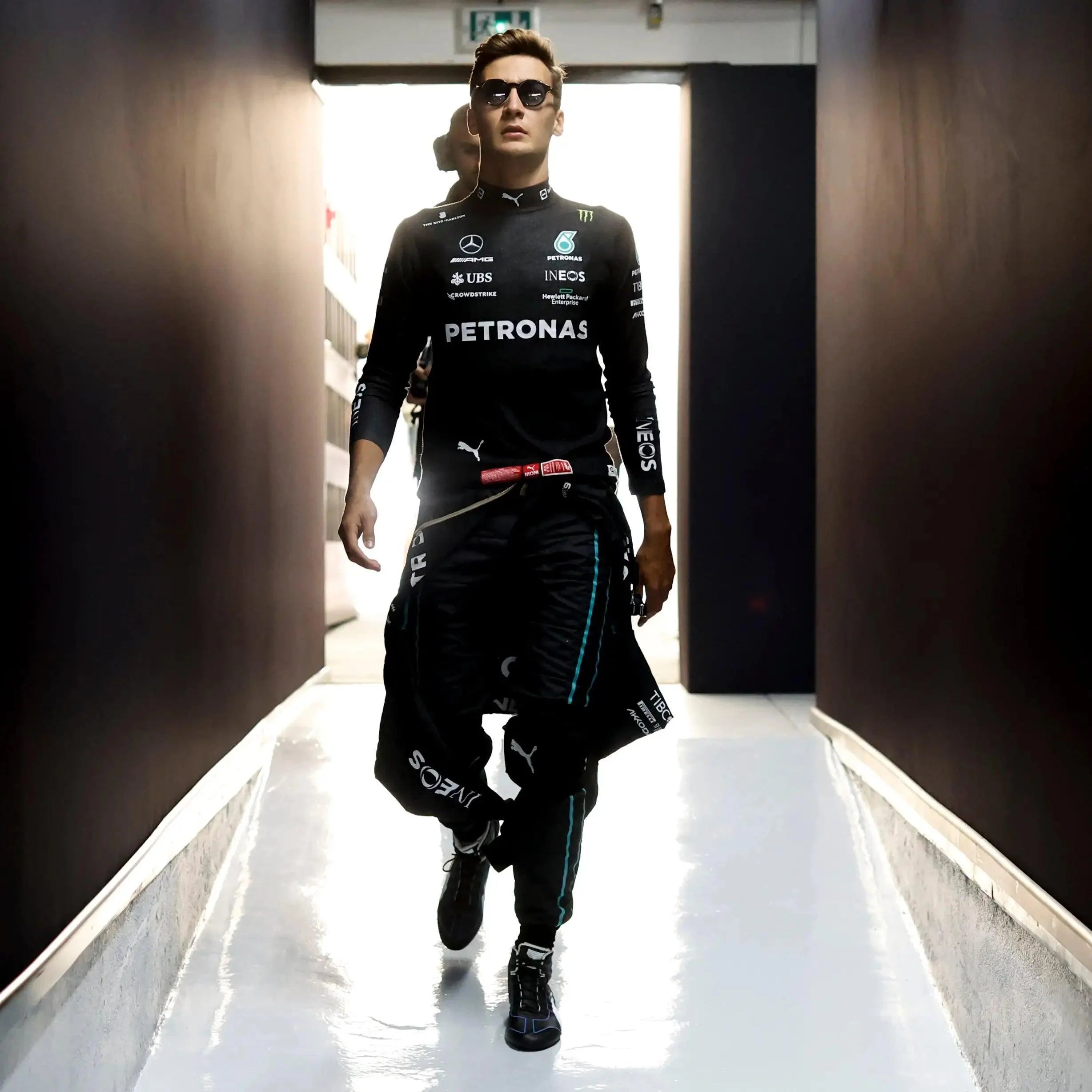 2022 George Russell Mercedes-AMG F1 Team Race Boots - Dash Racegear