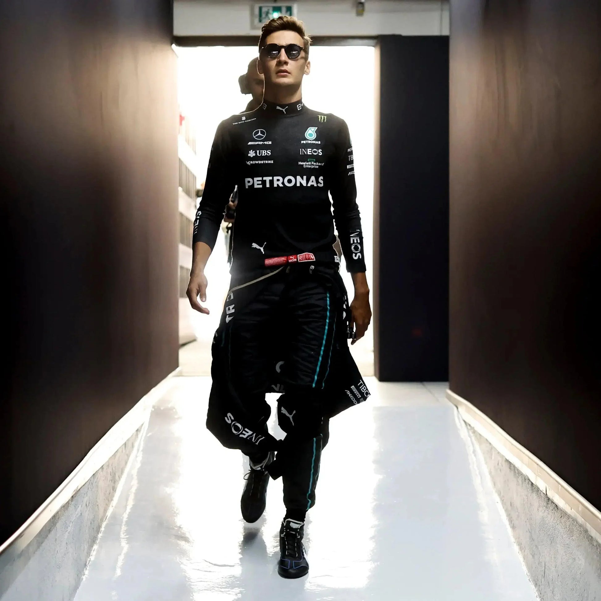 2022 George Russell Mercedes-AMG F1 Team Race Boots - Dash Racegear