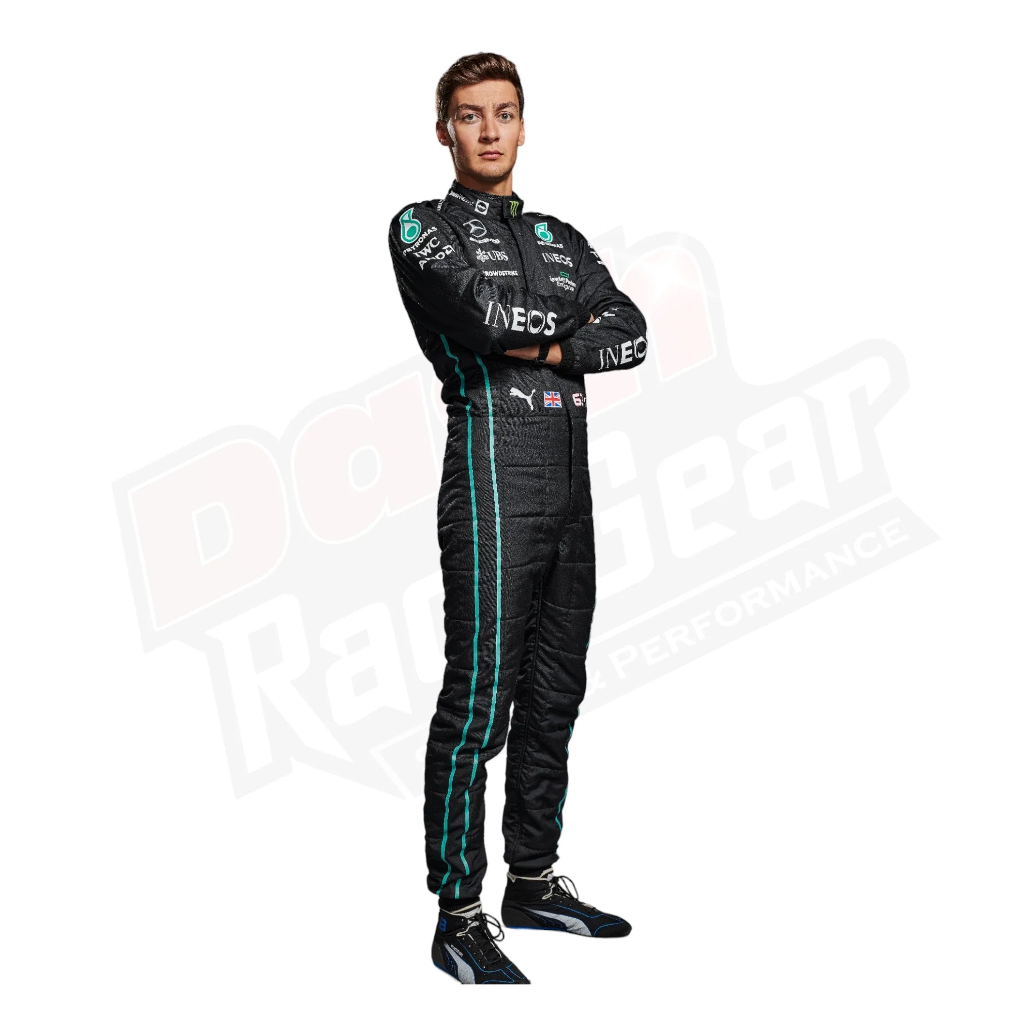 2022 George Russell Mercedes AMG F1 Race Suit KIDS - Dash Racegear