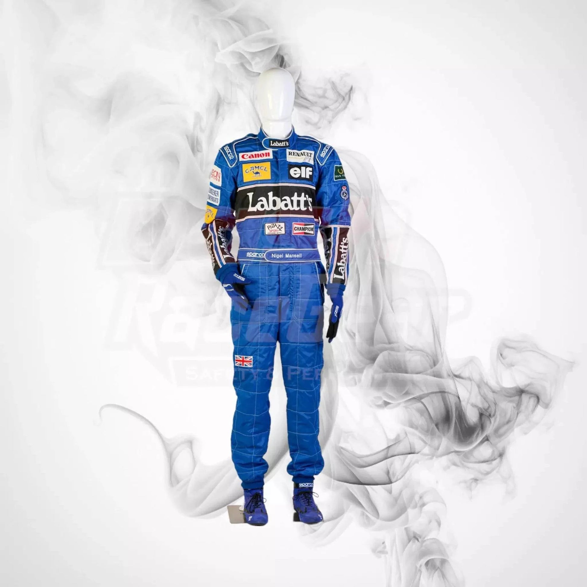 2022 Goodwood Festival of Speed NIGEL MANSELL’S Race Suit - Dash Racegear