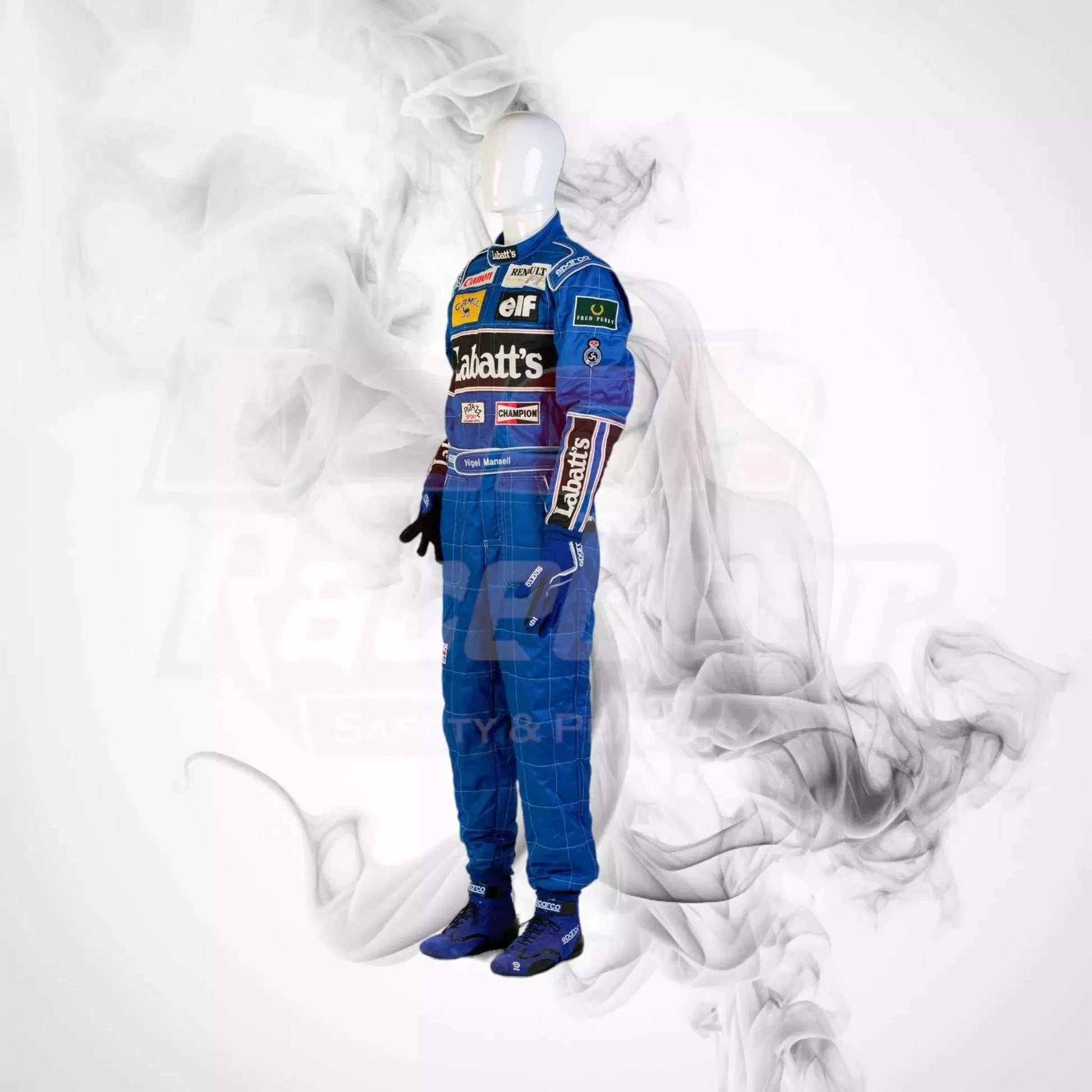 2022 Goodwood Festival of Speed NIGEL MANSELL’S Race Suit - Dash Racegear