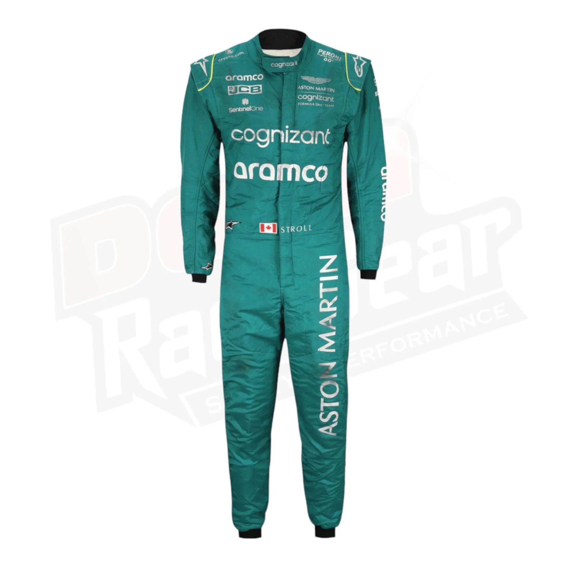 2022 LANCE STROLL ASTON MARTIN F1 RACE SUIT - CANADIAN GP - Dash Racegear