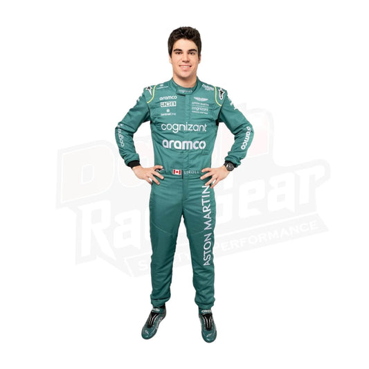 2022 LANCE STROLL ASTON MARTIN F1 RACE SUIT KIDS - CANADIAN GP - Dash Racegear