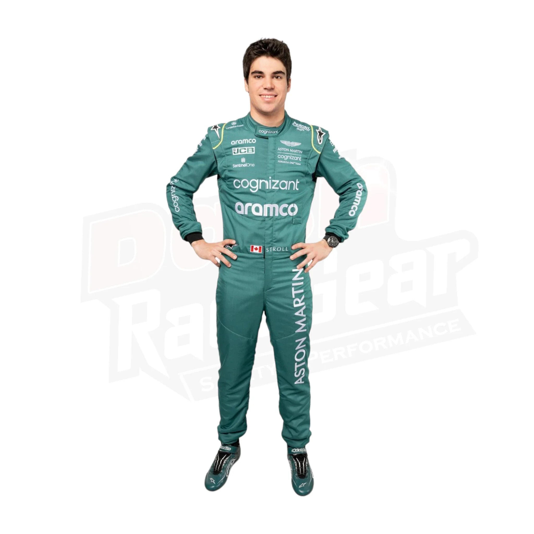 2022 LANCE STROLL ASTON MARTIN F1 RACE SUIT - CANADIAN GP - Dash Racegear