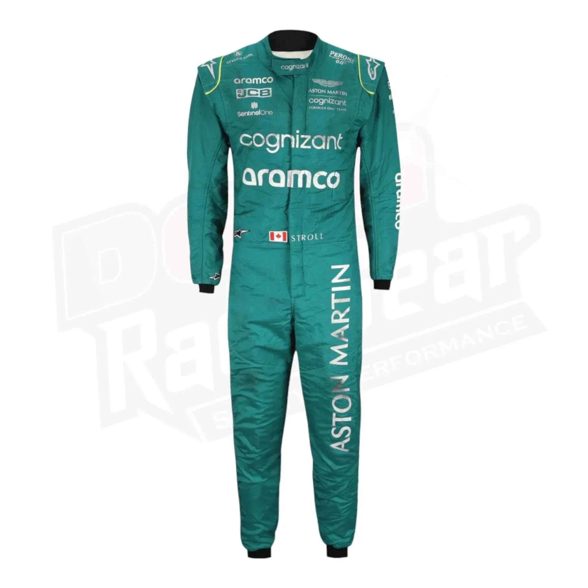 2022 LANCE STROLL ASTON MARTIN F1 RACE SUIT KIDS - CANADIAN GP