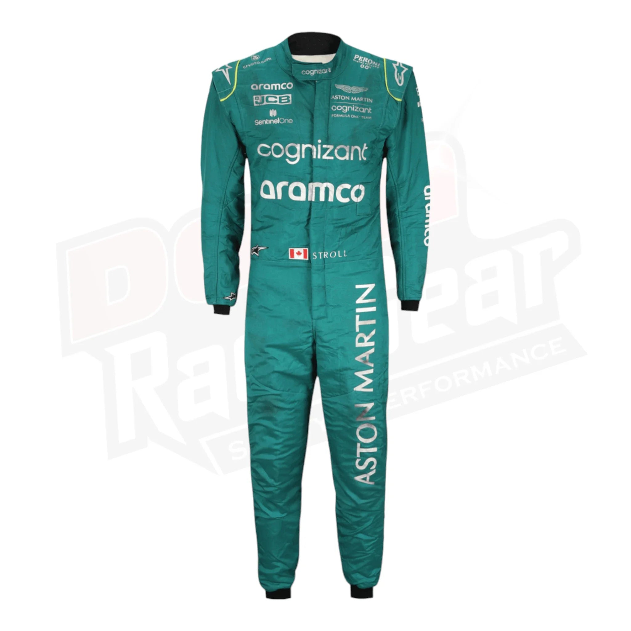 2022 LANCE STROLL ASTON MARTIN F1 RACE SUIT - CANADIAN GP - Dash Racegear