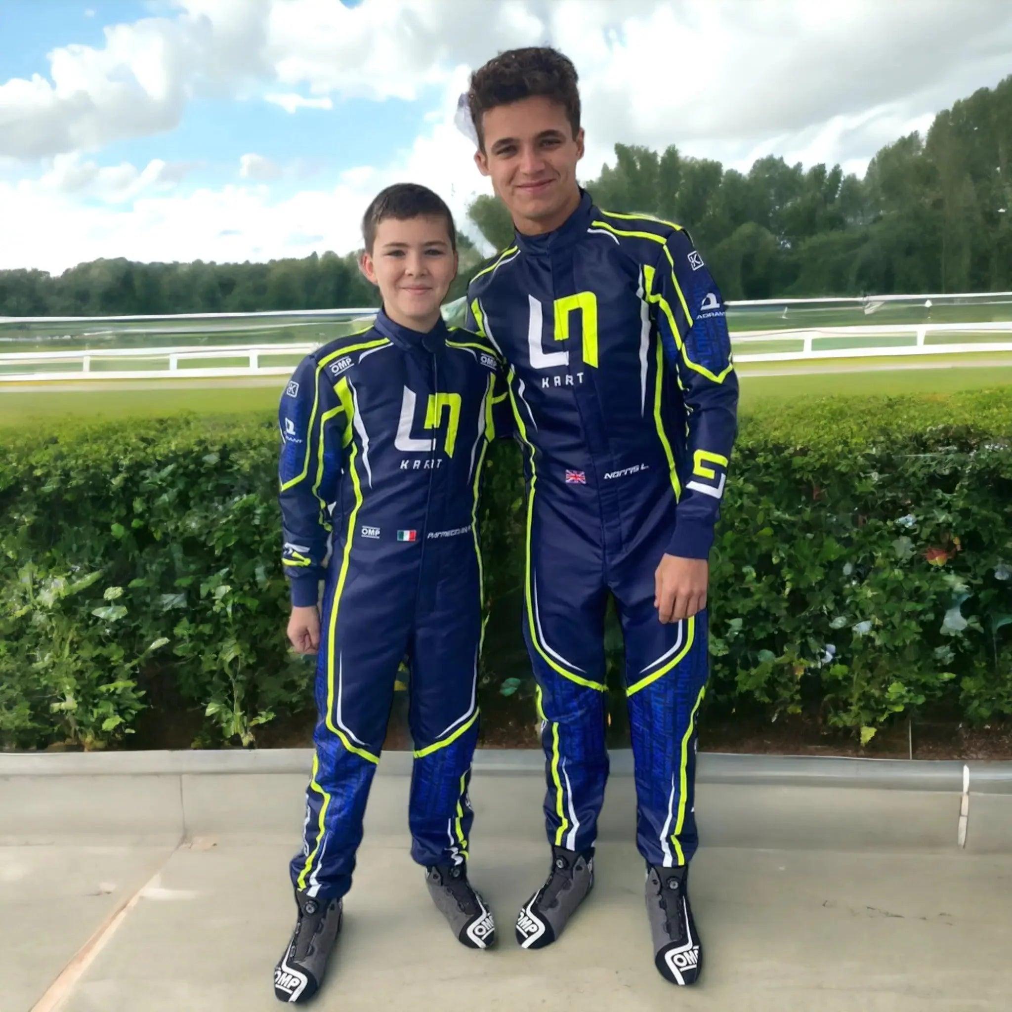 2022 Lando Norris Kart Race Suit Official KIDS