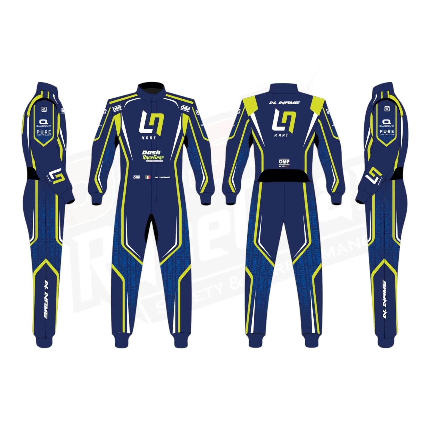 2022 Lando Norris Kart Race Suit Official KIDS - Dash Racegear