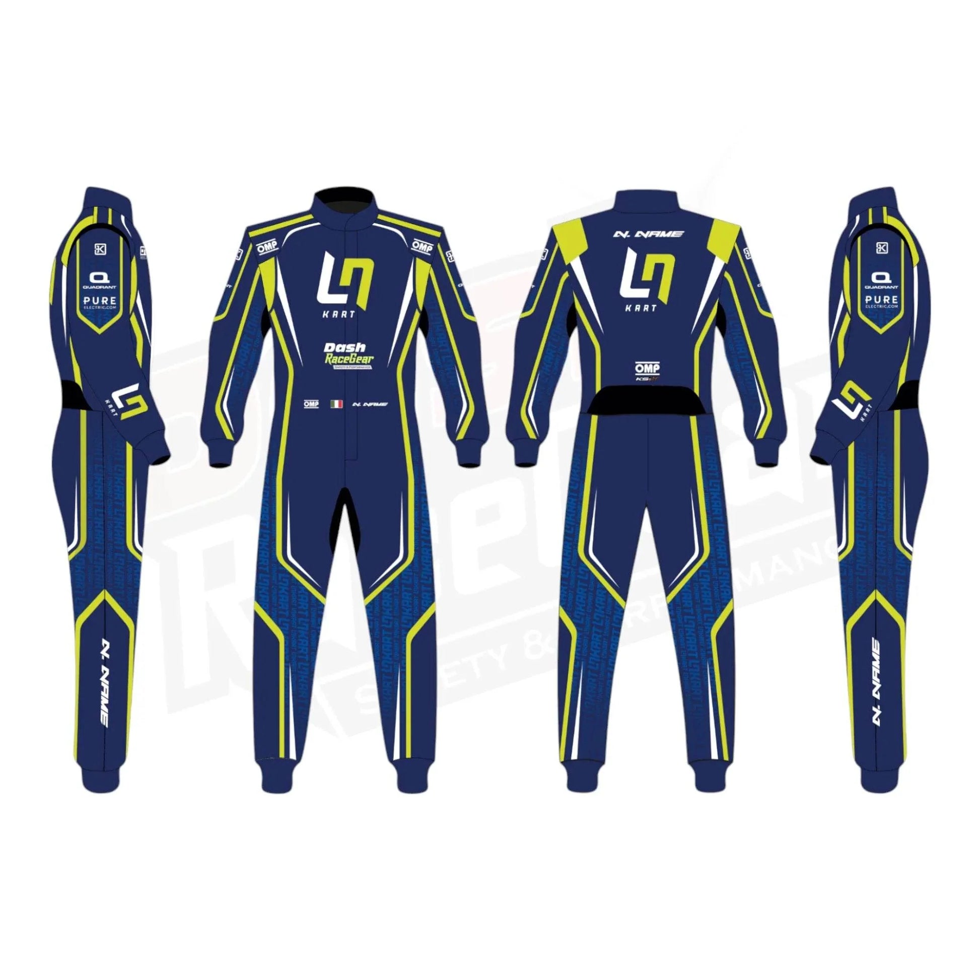 2022 Lando Norris Kart Race Suit Official KIDS - Dash Racegear