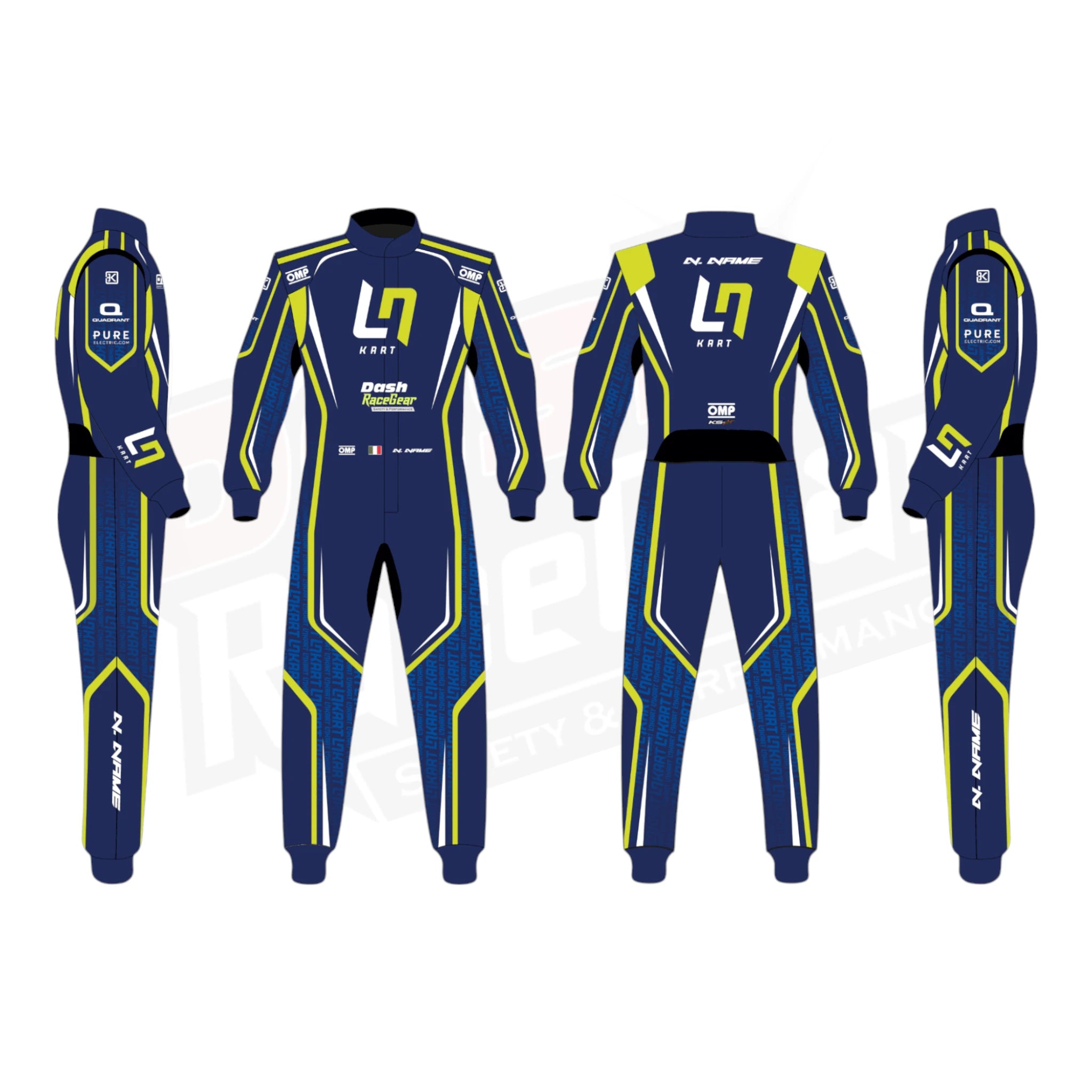 2022 Lando Norris Kart Race Suit Official KIDS