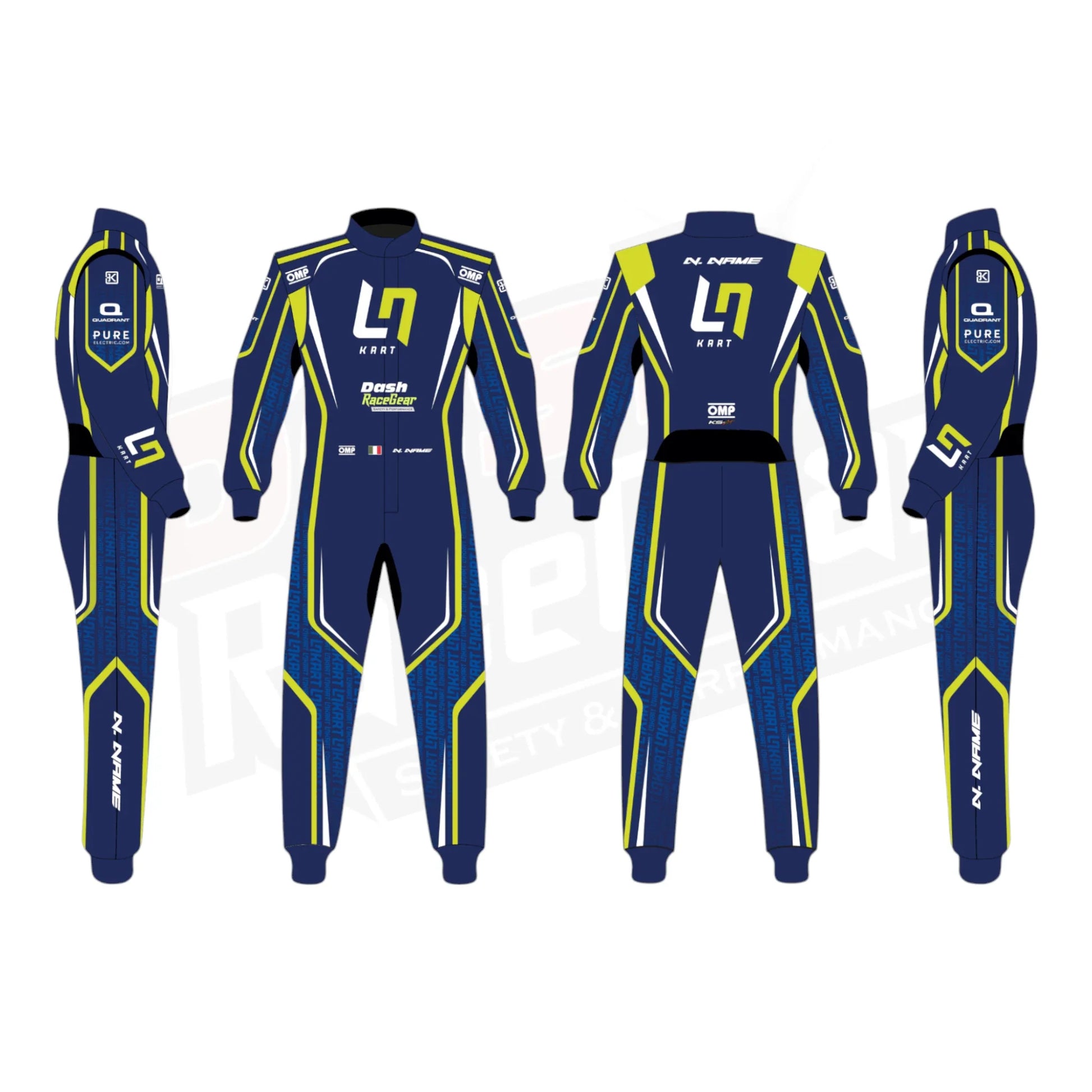 2022 Lando Norris Kart Race Suit Official KIDS - Dash Racegear