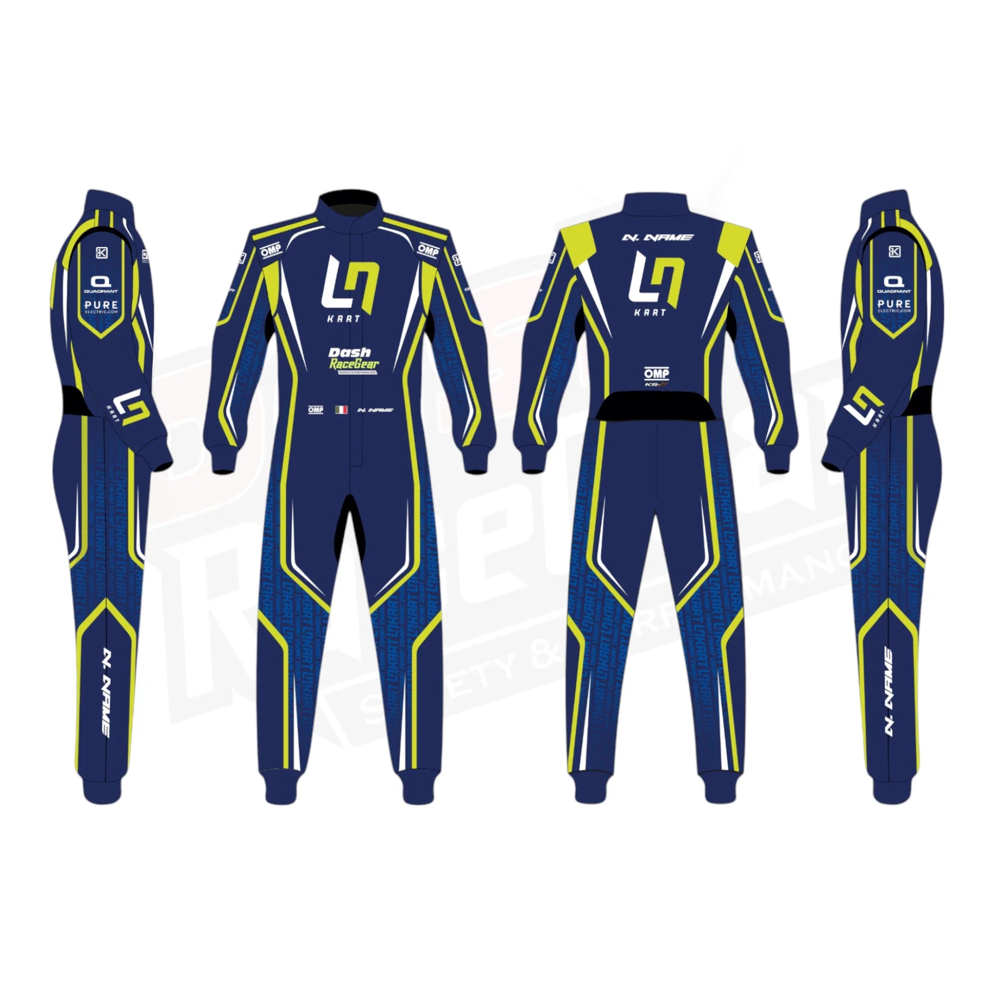 2022 Lando Norris Kart Race Suit Official KIDS - Dash Racegear