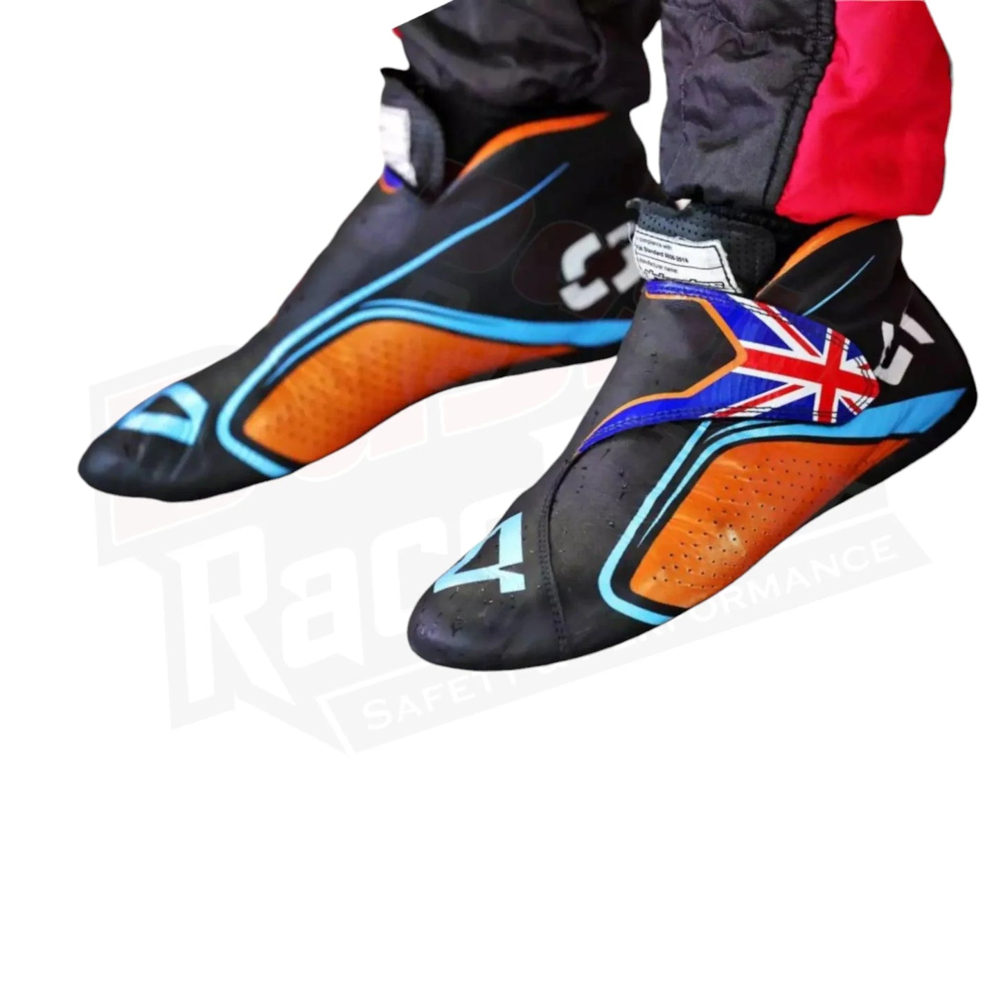 2022 Lando Norris McLaren F1 Race Boots - Dash Racegear