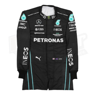 2022 Lewis Hamilton Mercedes-AMG Petronas F1 Team Replica Race Suit