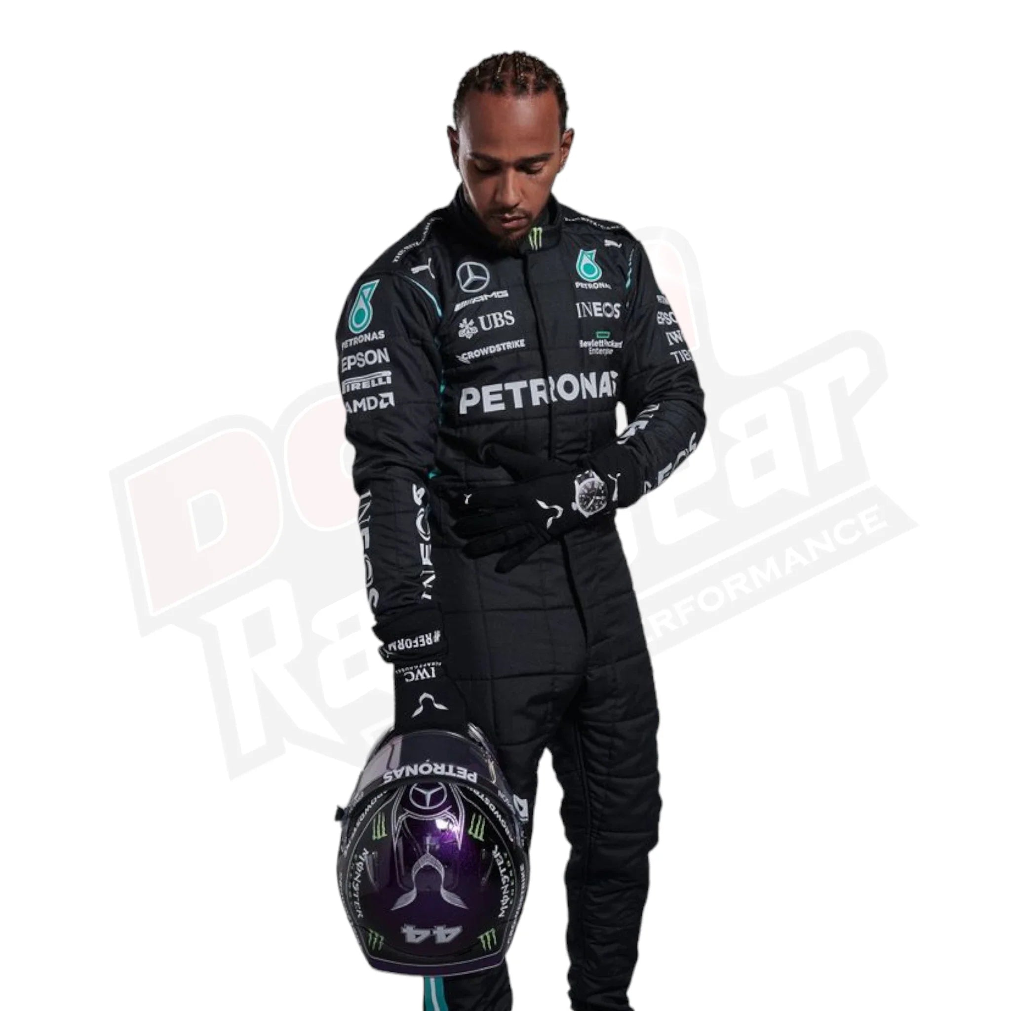 2022 Lewis Hamilton Mercedes AMG F1 Race Suit KIDS - Dash Racegear
