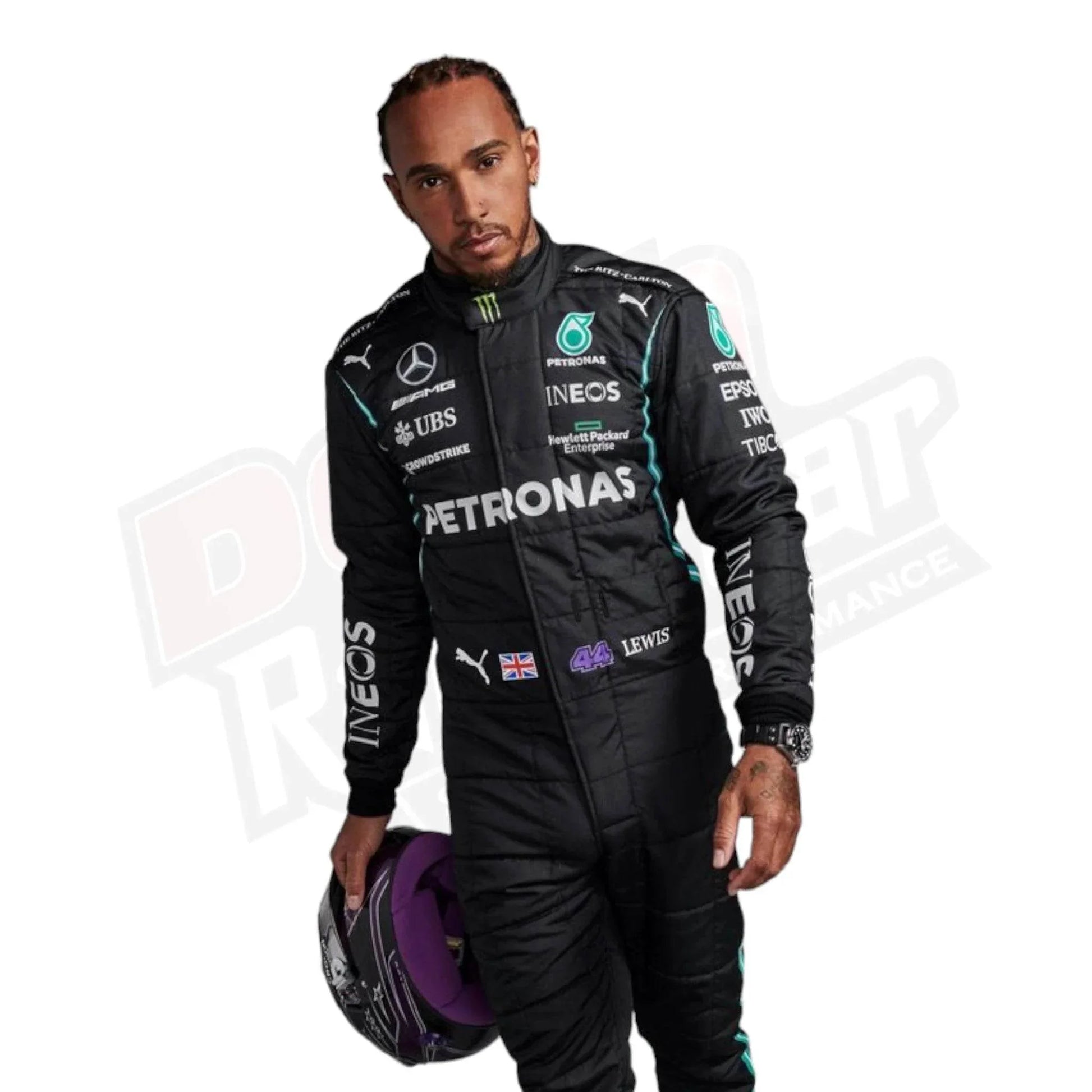 2022 Lewis Hamilton Mercedes AMG F1 Race Suit - Dash Racegear