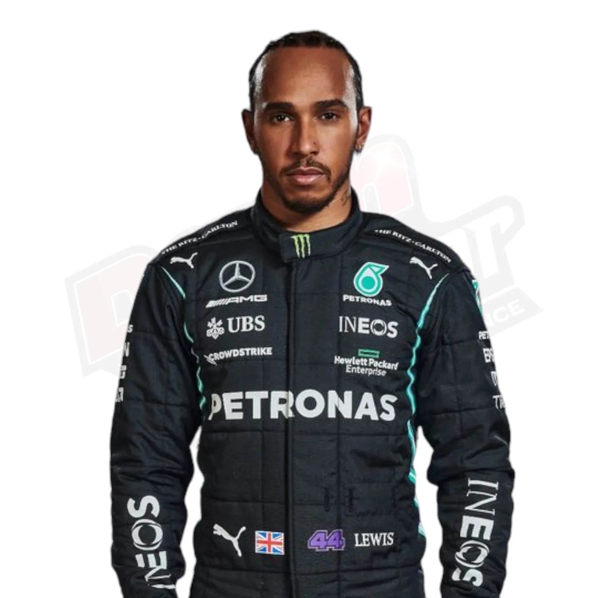 2022 Lewis Hamilton Mercedes AMG F1 Race Suit - Dash Racegear