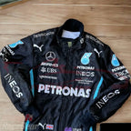 2022 Lewis Hamilton Mercedes Benz F1 Embroidered Race Suit