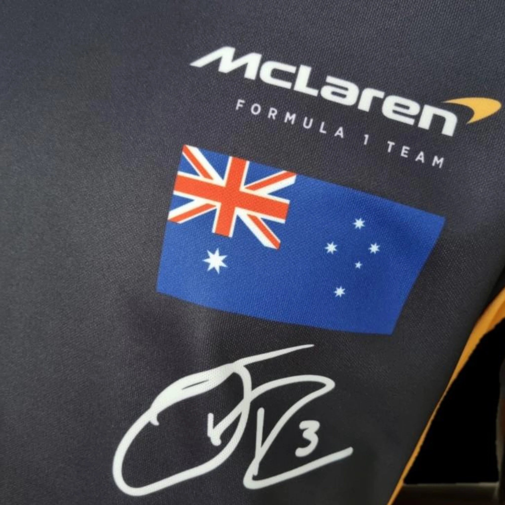 2022 McLaren Daniel Ricciardo Crew Neck F1 T-Shirt
