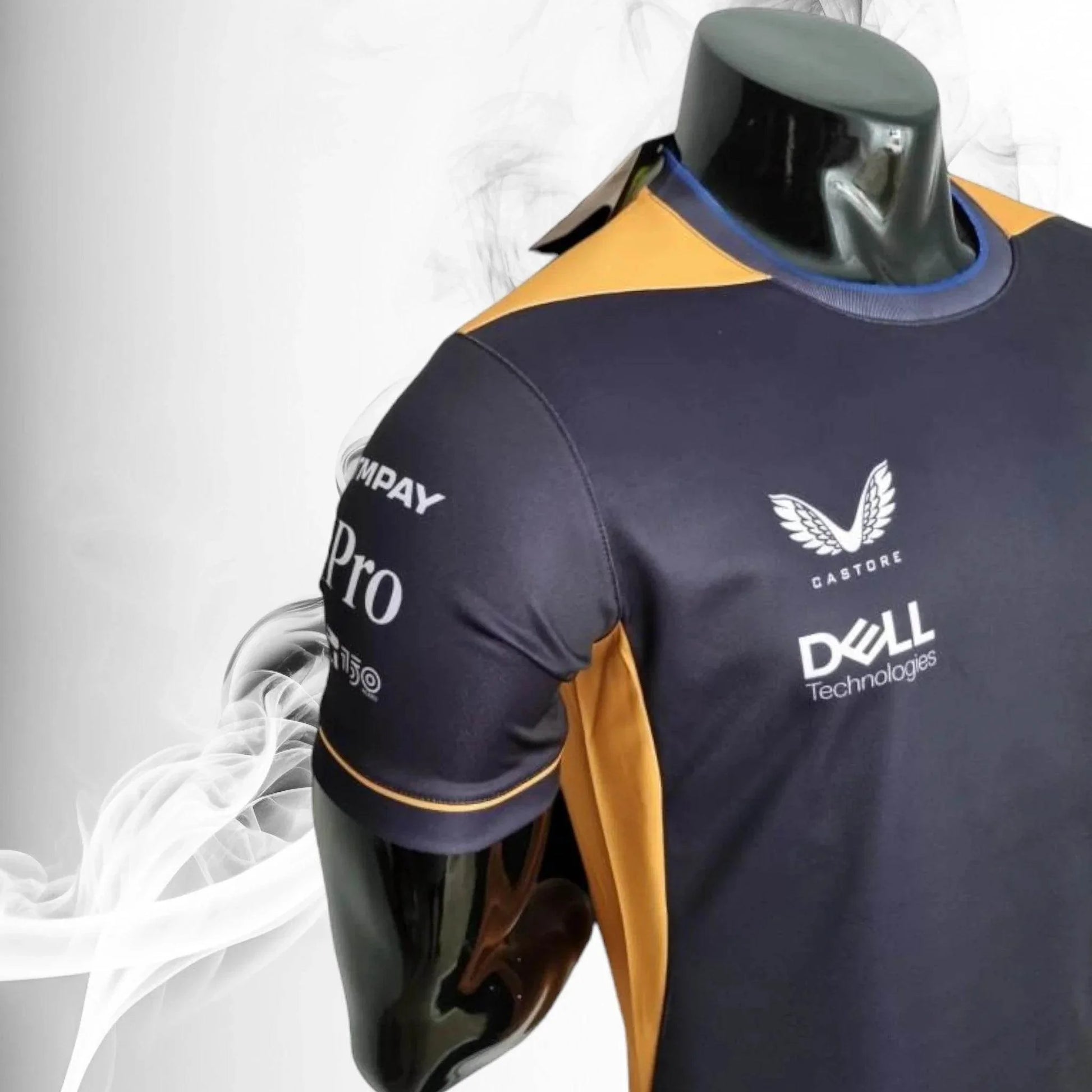 2022 McLaren Daniel Ricciardo Crew Neck F1 T-Shirt - Dash Racegear