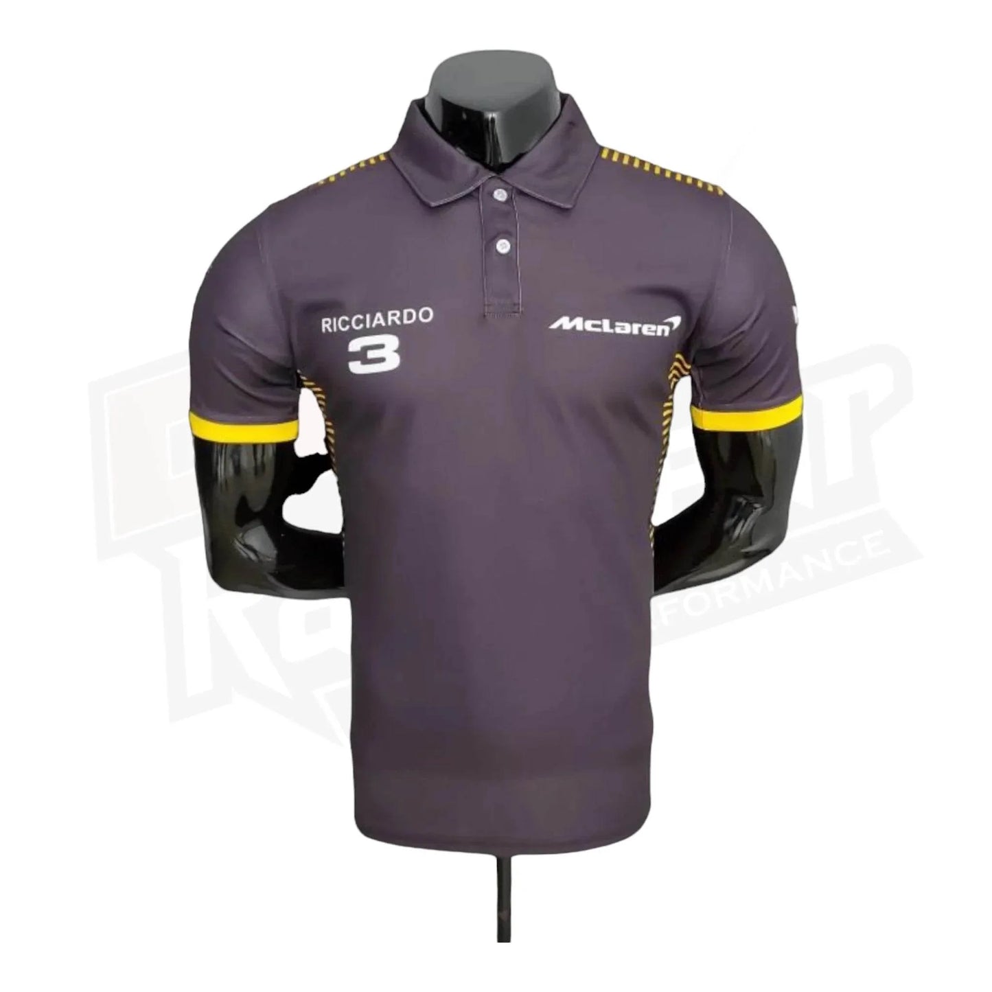 2022 McLaren Daniel Ricciardo Formula One Polo Shirt - Dash Racegear