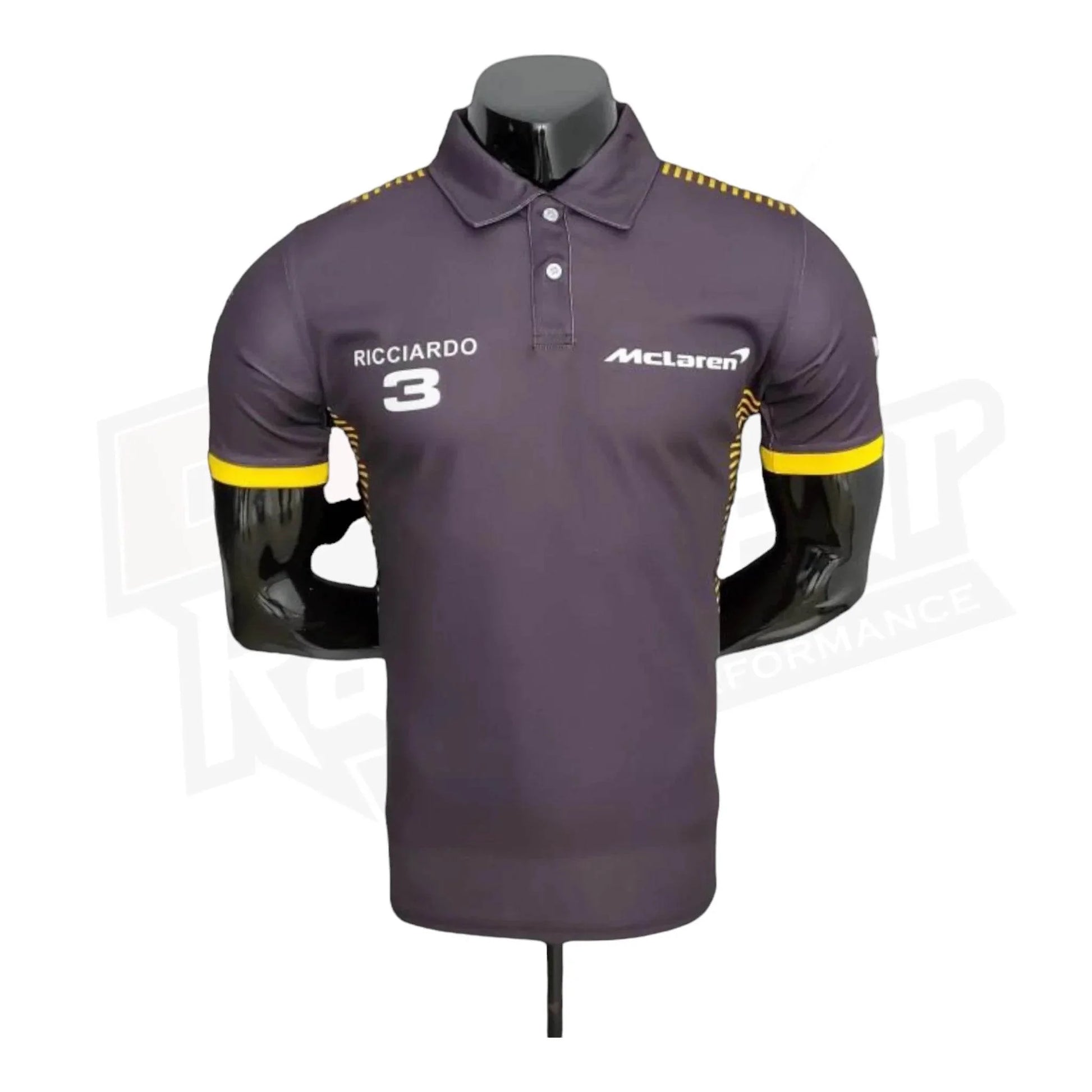 2022 McLaren Daniel Ricciardo Formula One Polo Shirt - Dash Racegear